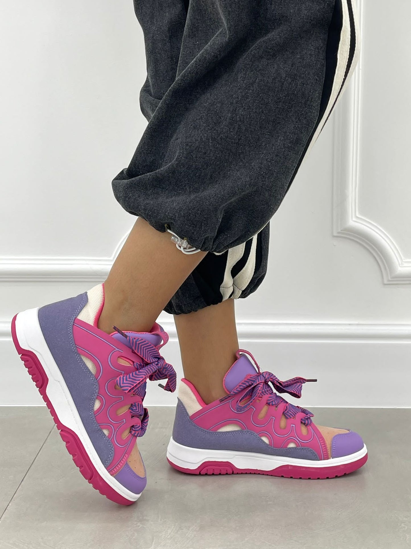 SNEAKERS LACCIO DOPPIO