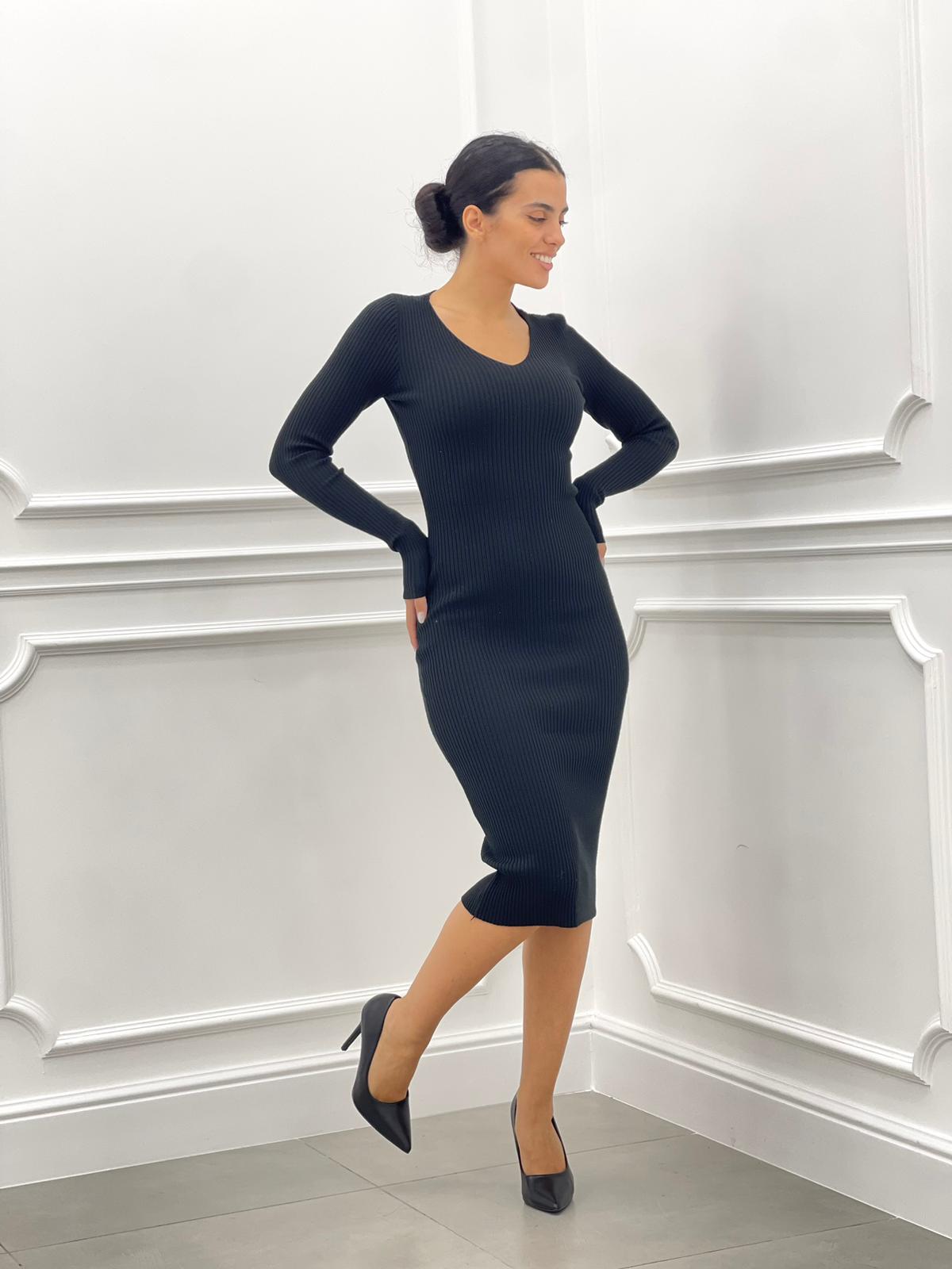VESTITO TUBINO COSTINA SCOLLO PUNTA