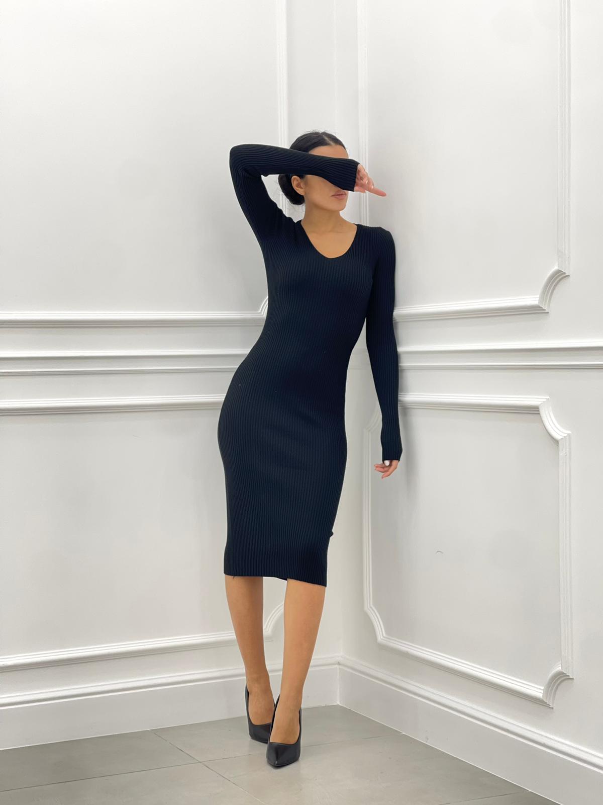 VESTITO TUBINO COSTINA SCOLLO PUNTA
