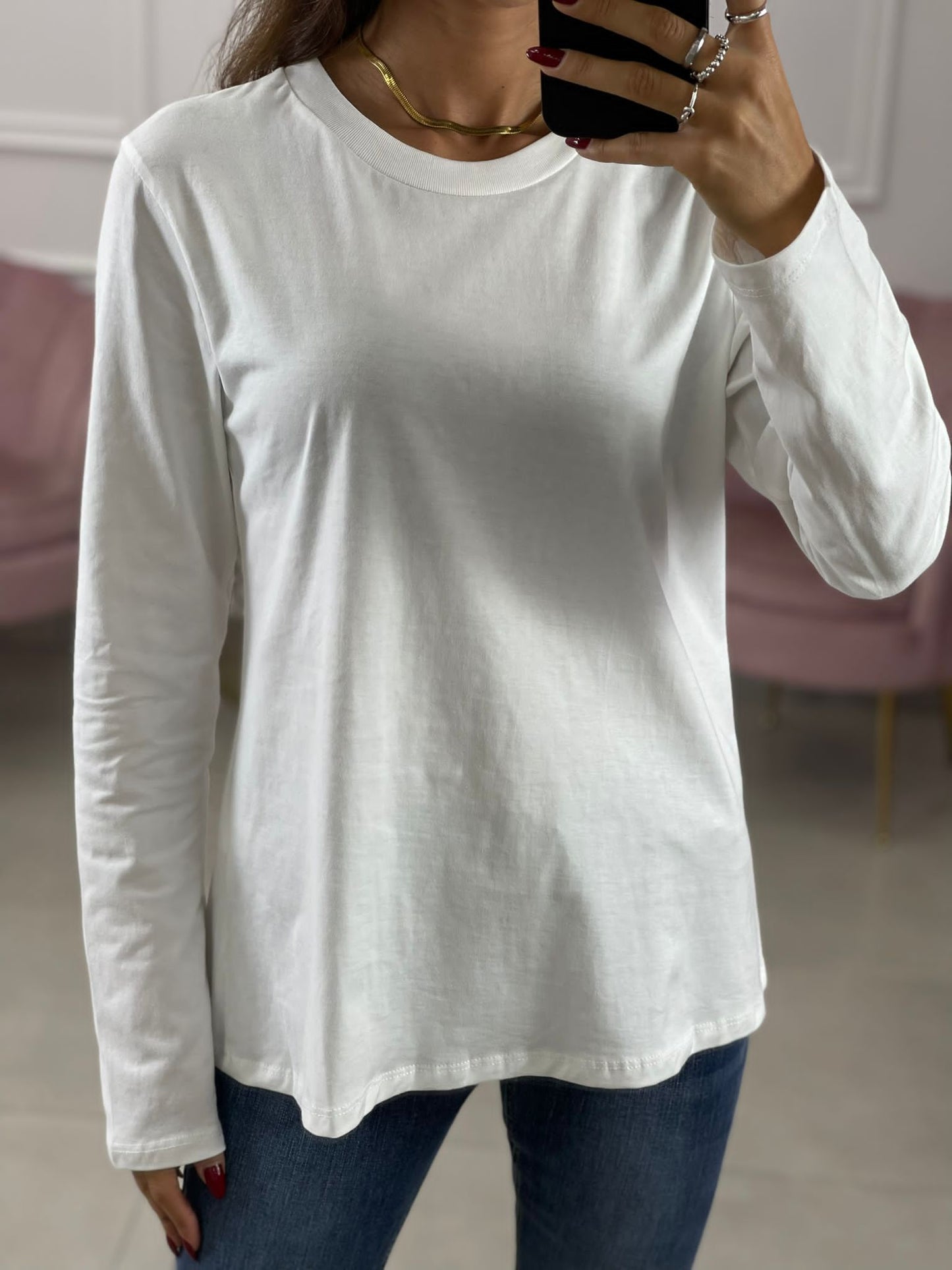 MAGLIA COTONE MANICA LUNGA