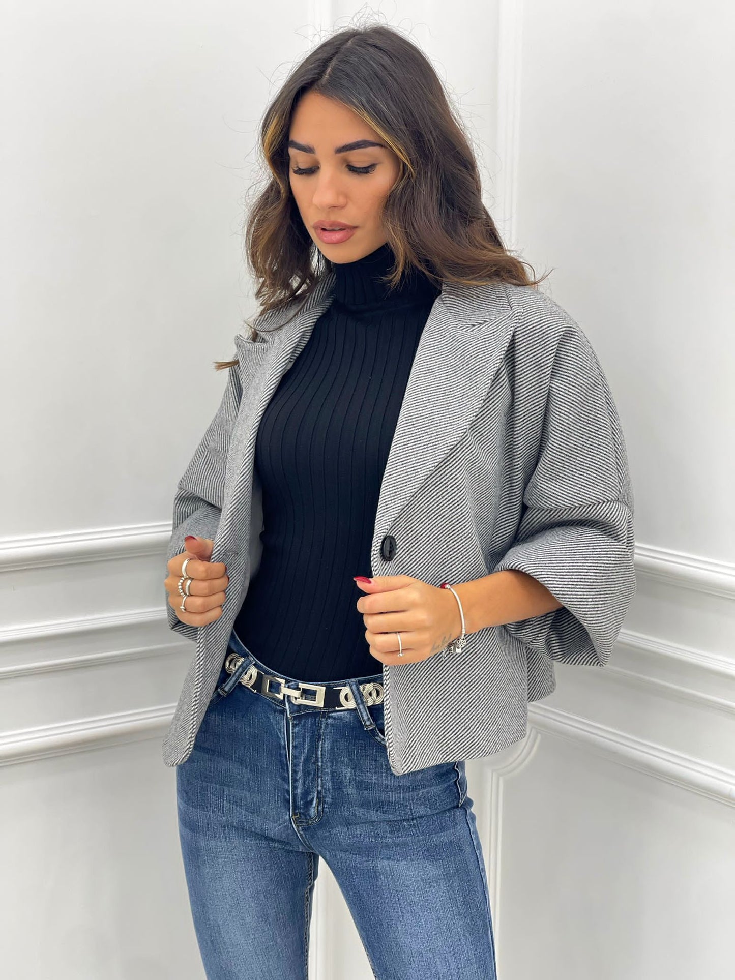 CAPPOTTO CROP SPIGATO