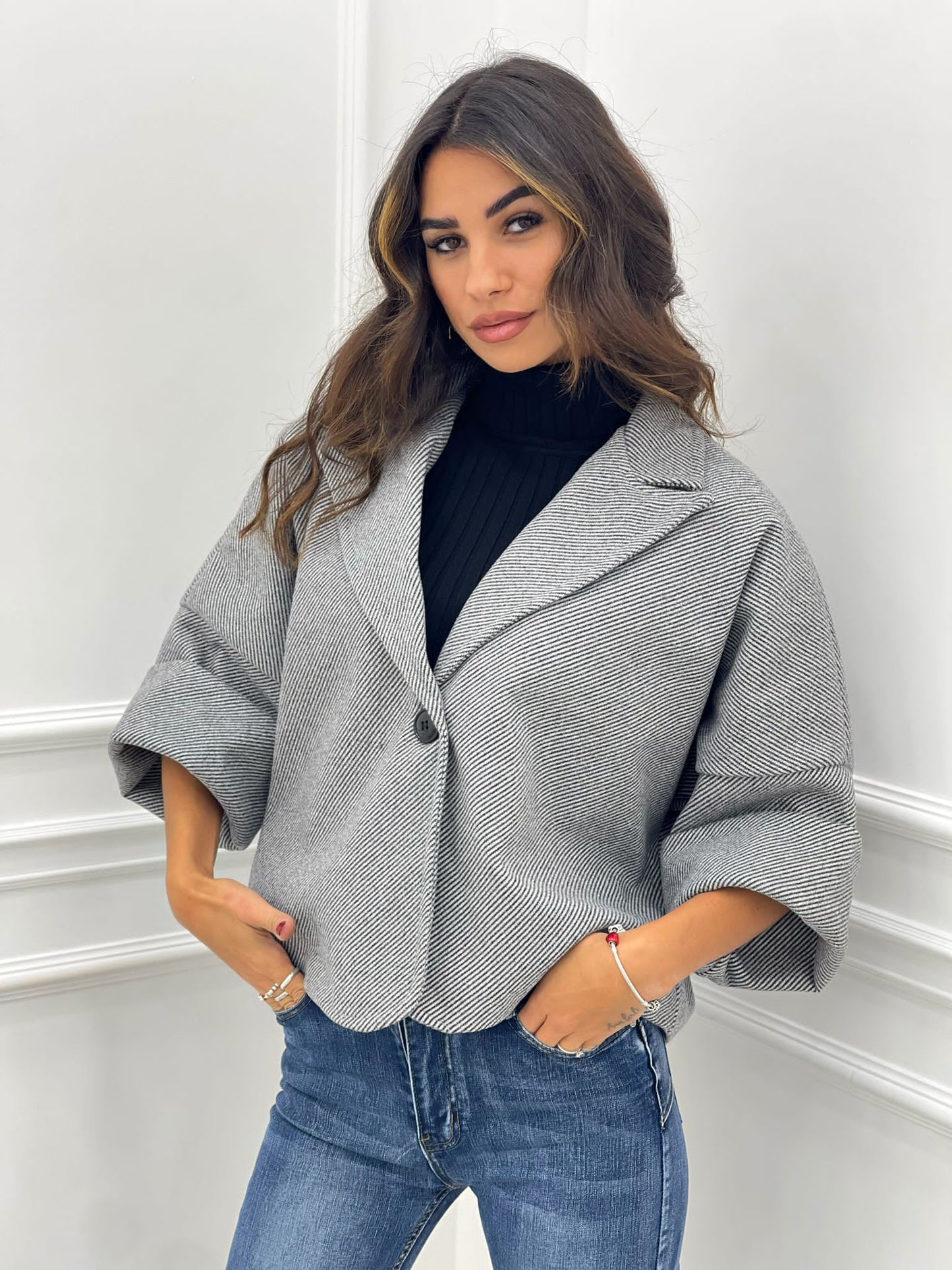 CAPPOTTO CROP SPIGATO