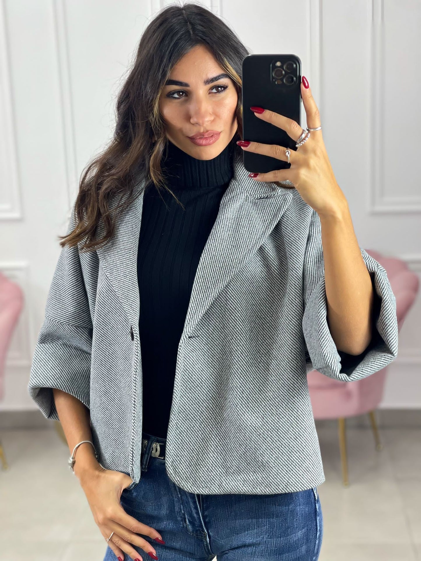 CAPPOTTO CROP SPIGATO