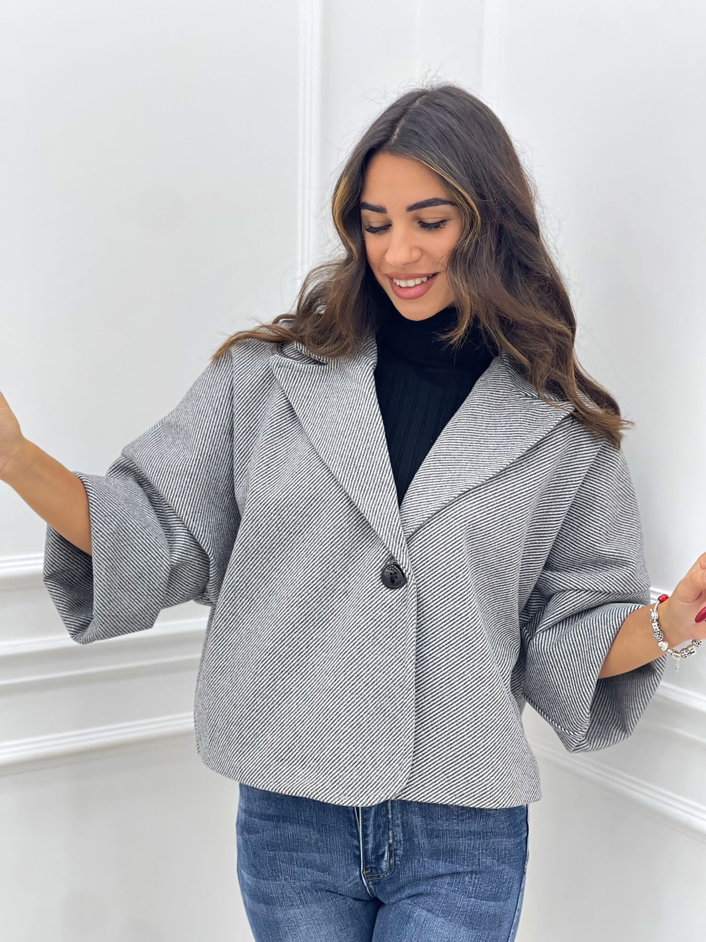 CAPPOTTO CROP SPIGATO