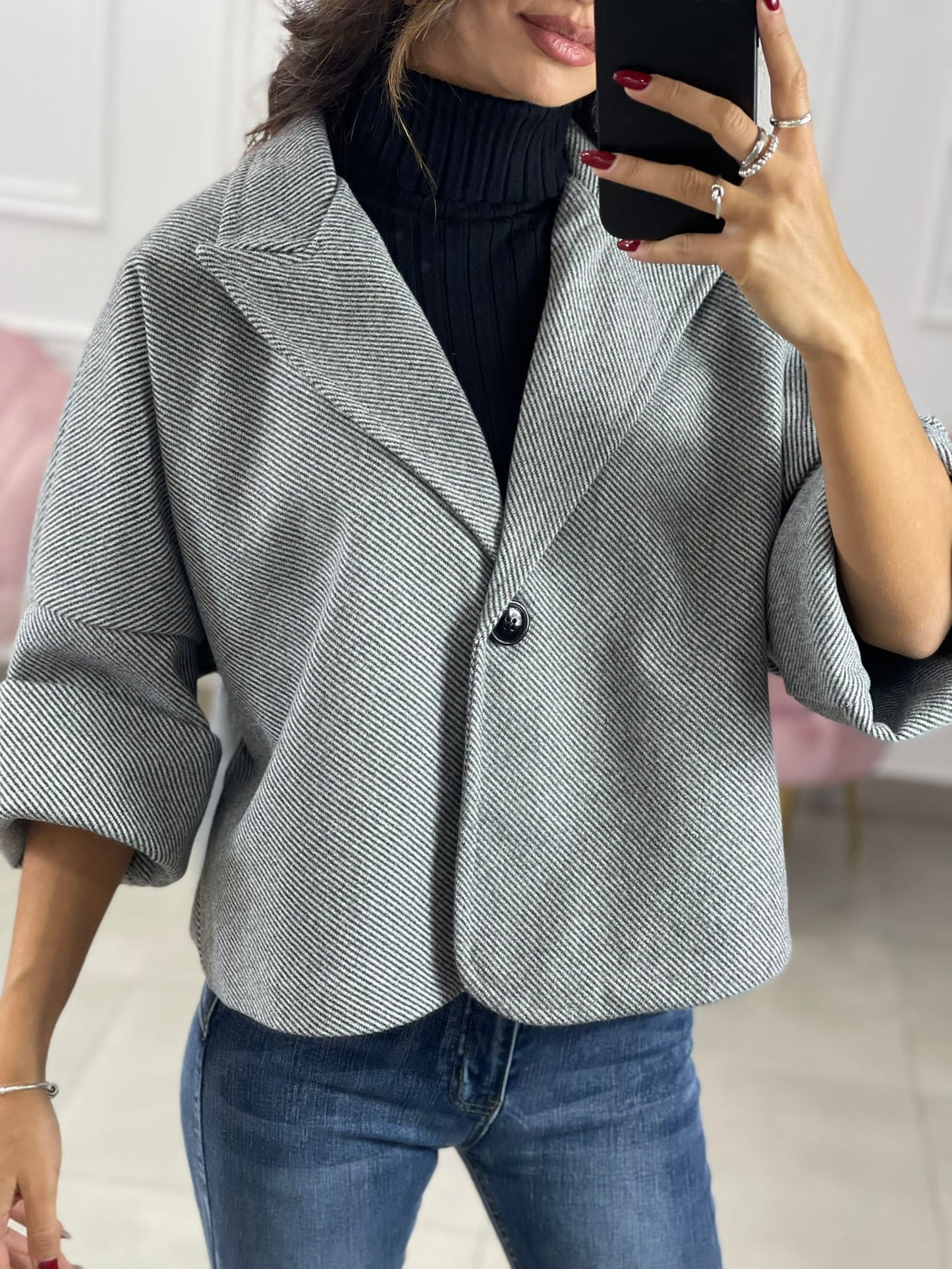 CAPPOTTO CROP SPIGATO