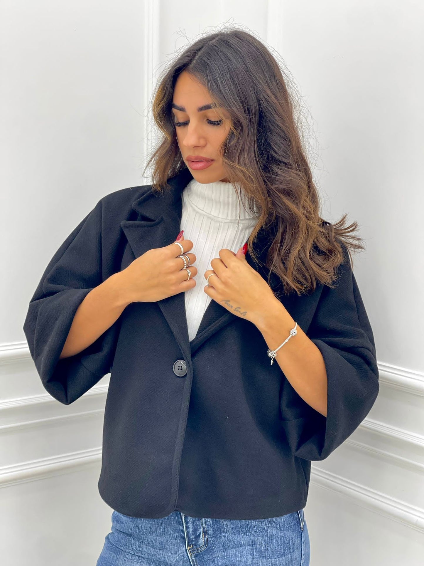 CAPPOTTO CROP SPIGATO