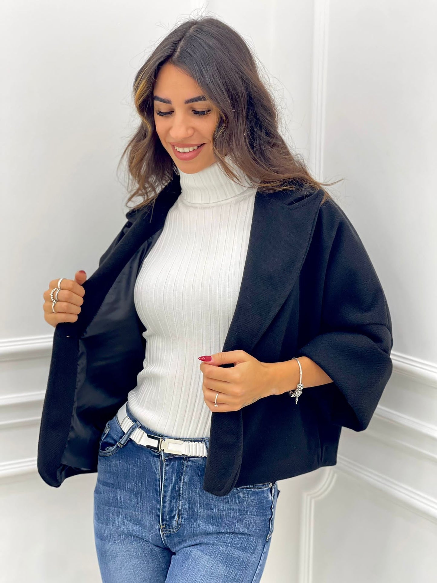 CAPPOTTO CROP SPIGATO