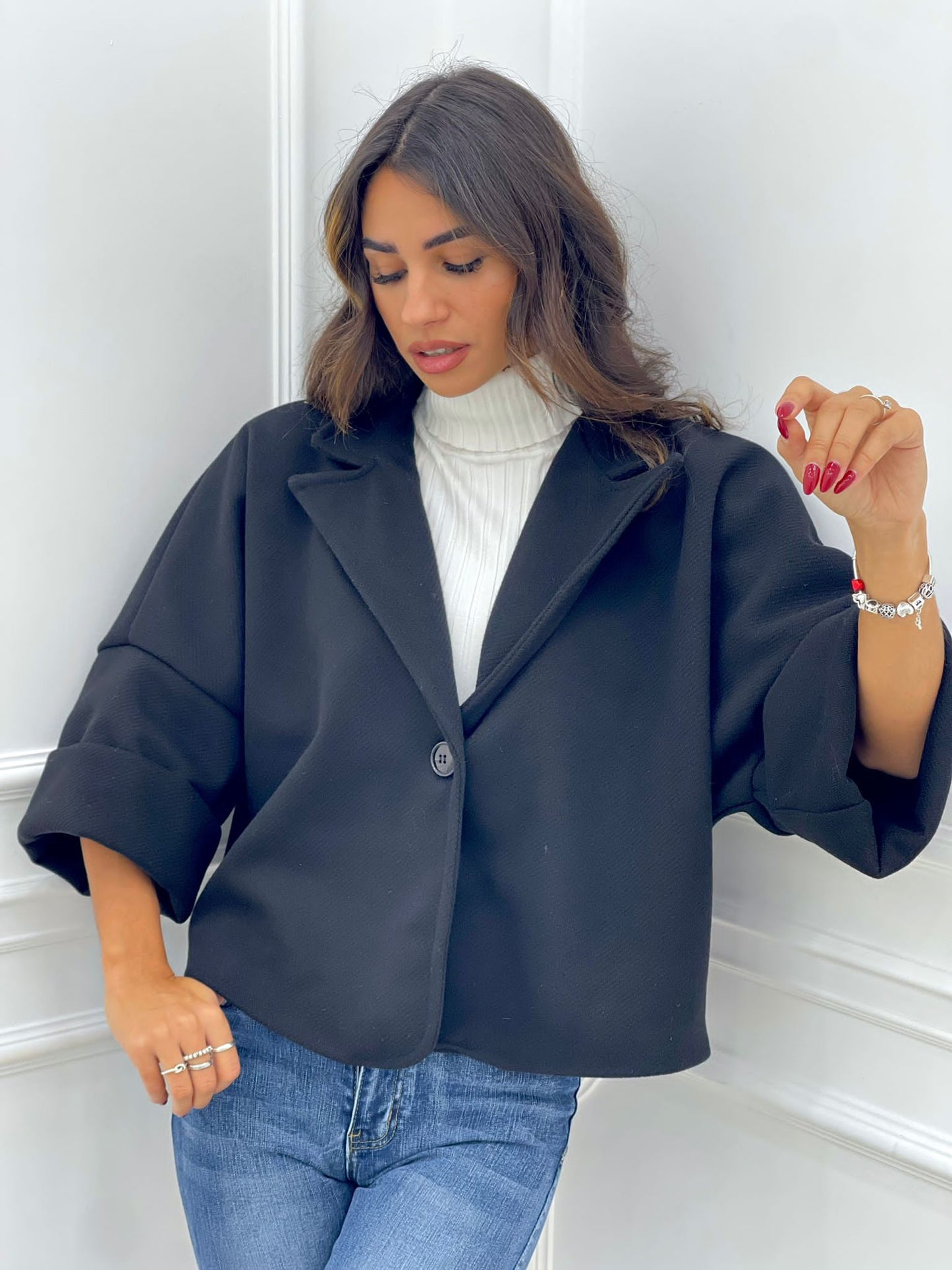 CAPPOTTO CROP SPIGATO
