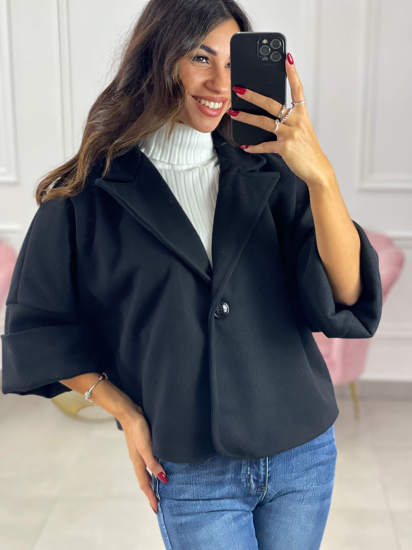 CAPPOTTO CROP SPIGATO