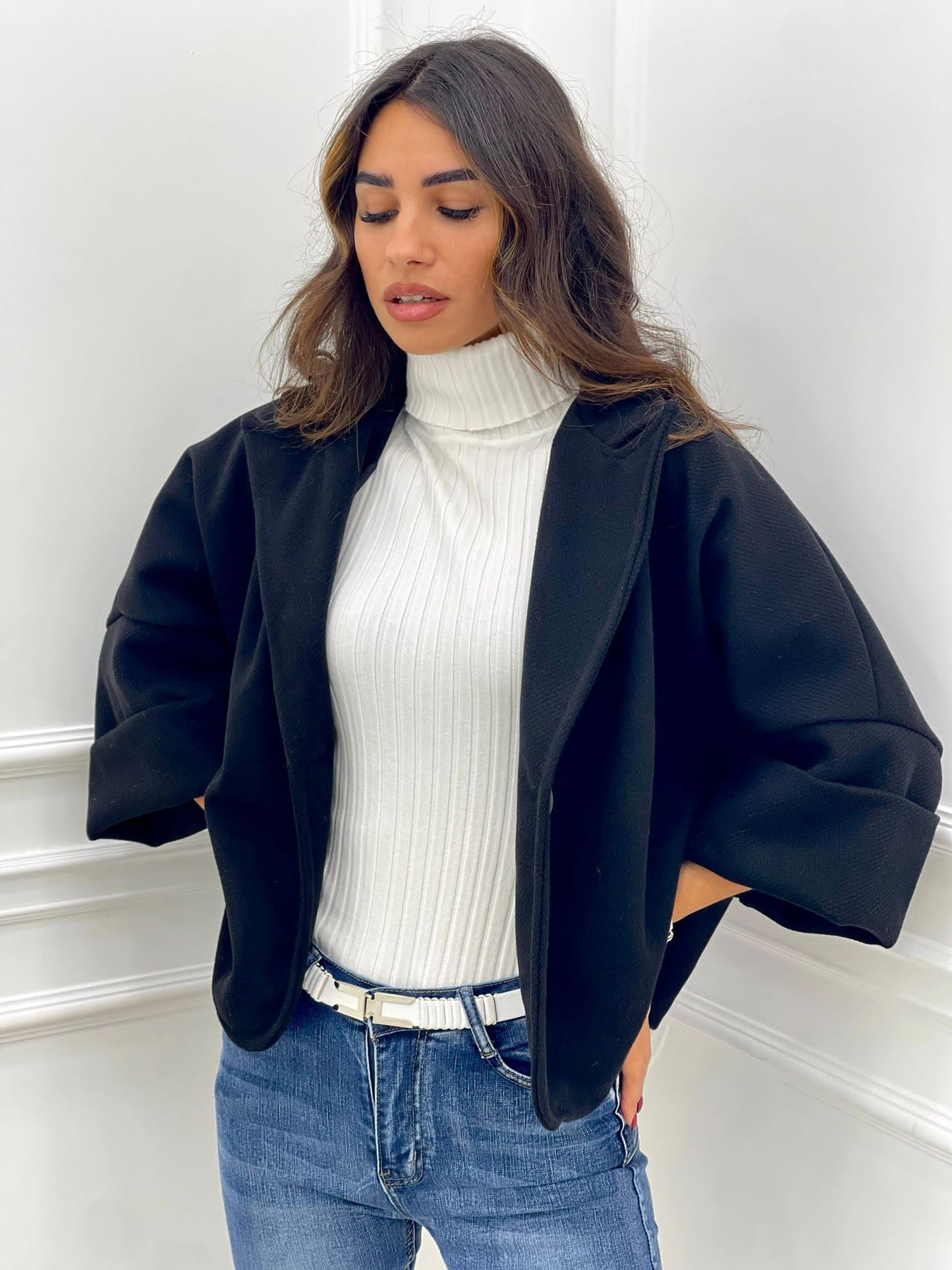 CAPPOTTO CROP SPIGATO
