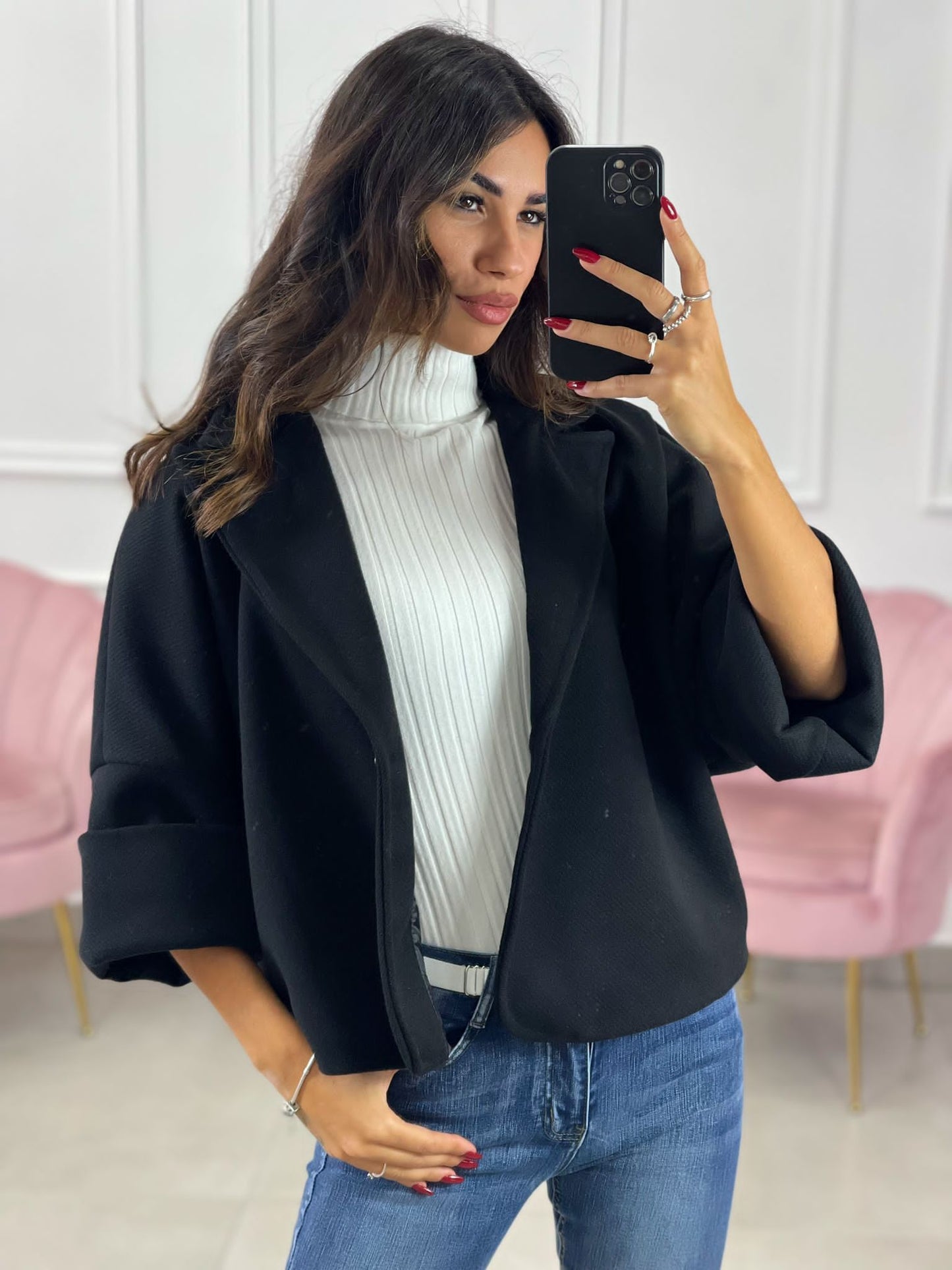 CAPPOTTO CROP SPIGATO