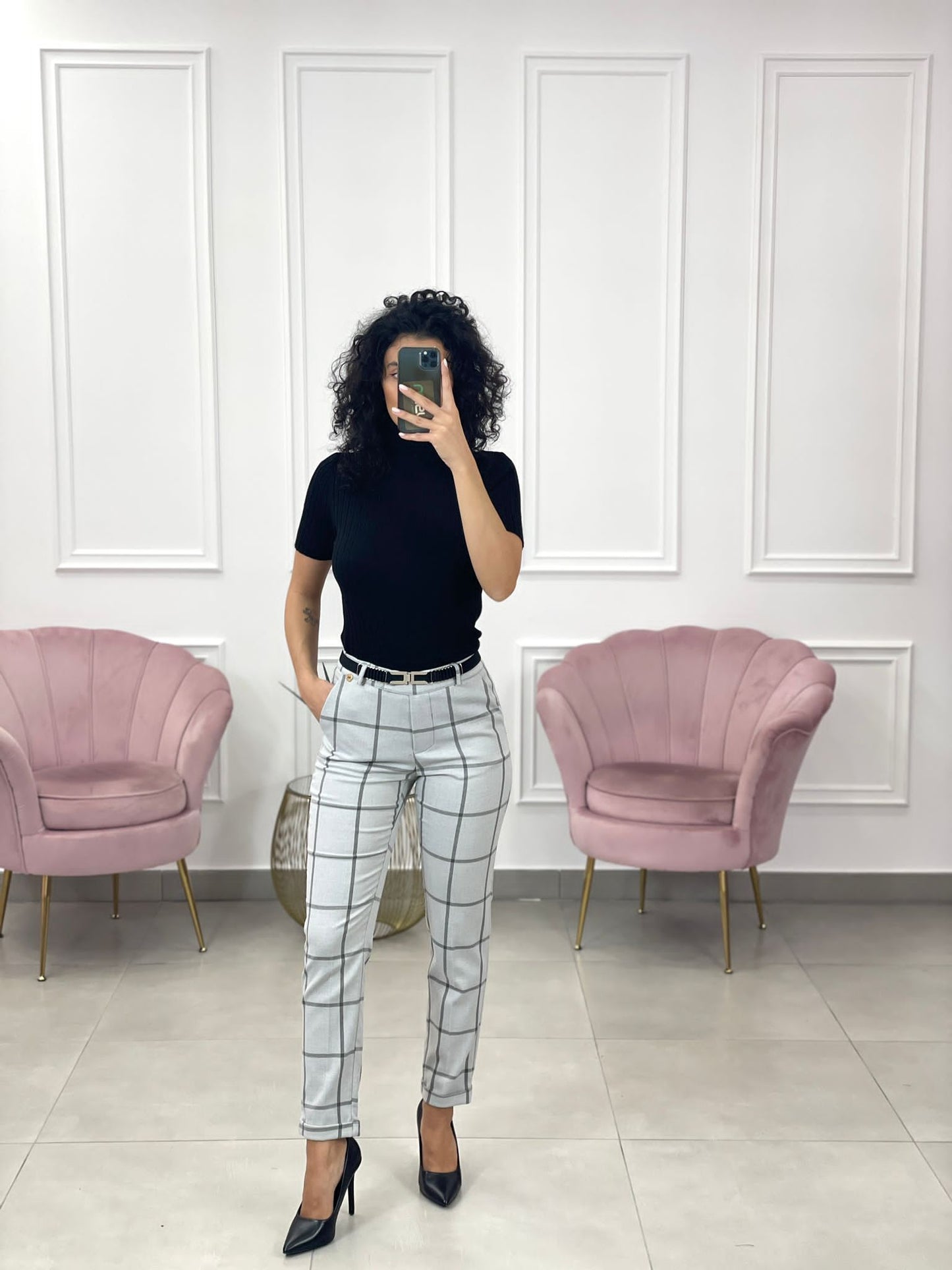 PANTALONE QUADRI TASCHE AMERICA TOP QUALITY
