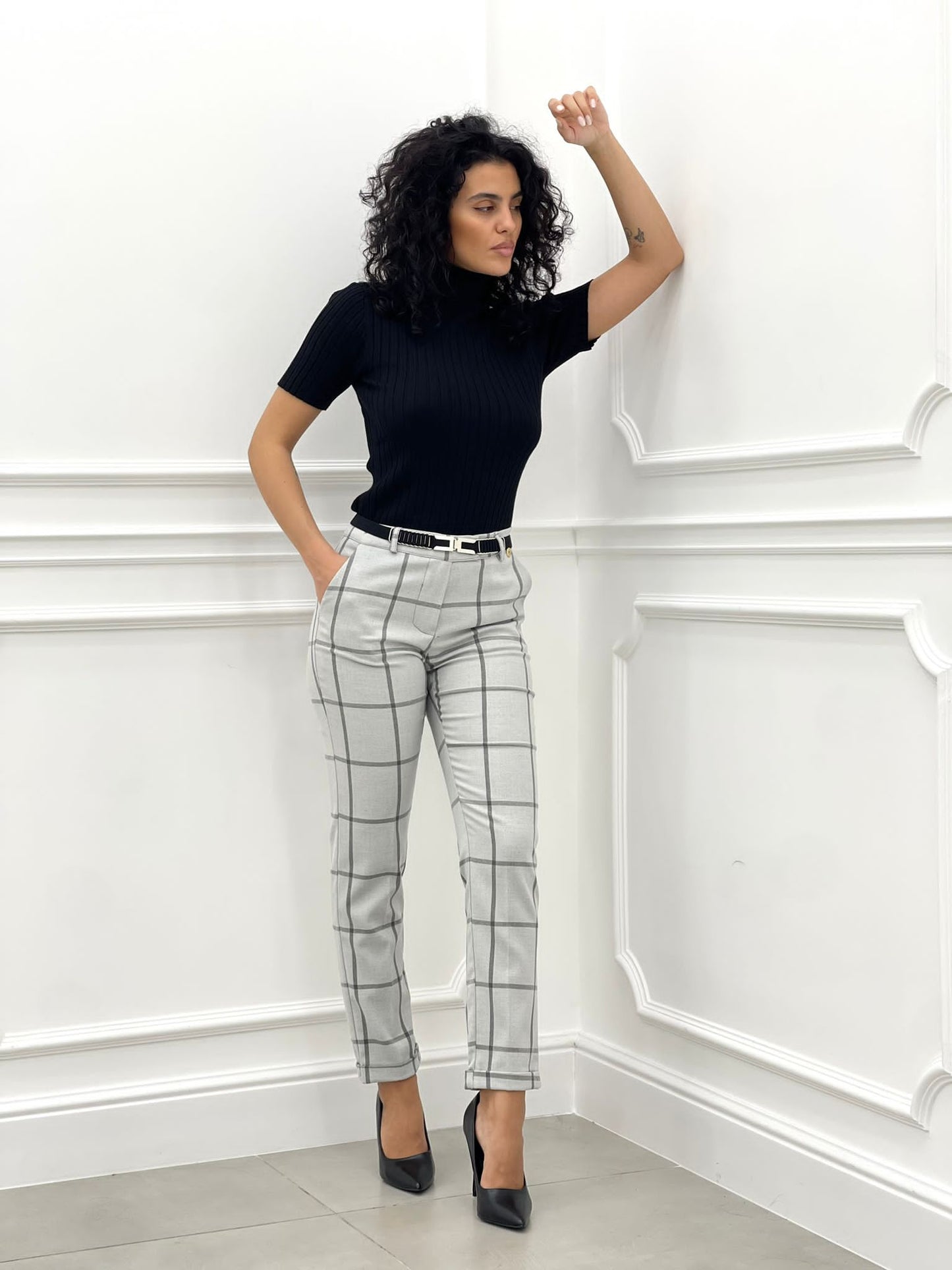 PANTALONE QUADRI TASCHE AMERICA TOP QUALITY