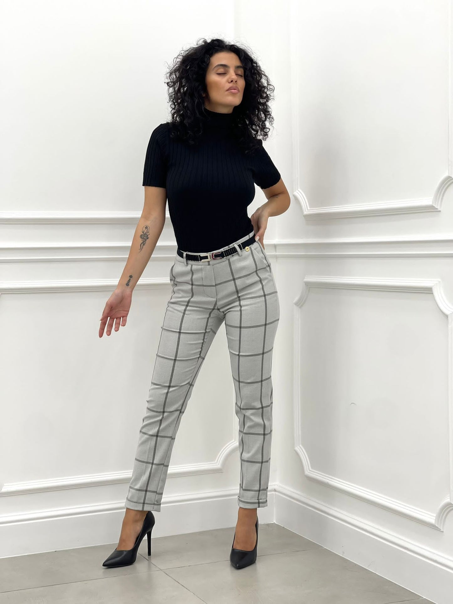 PANTALONE QUADRI TASCHE AMERICA TOP QUALITY