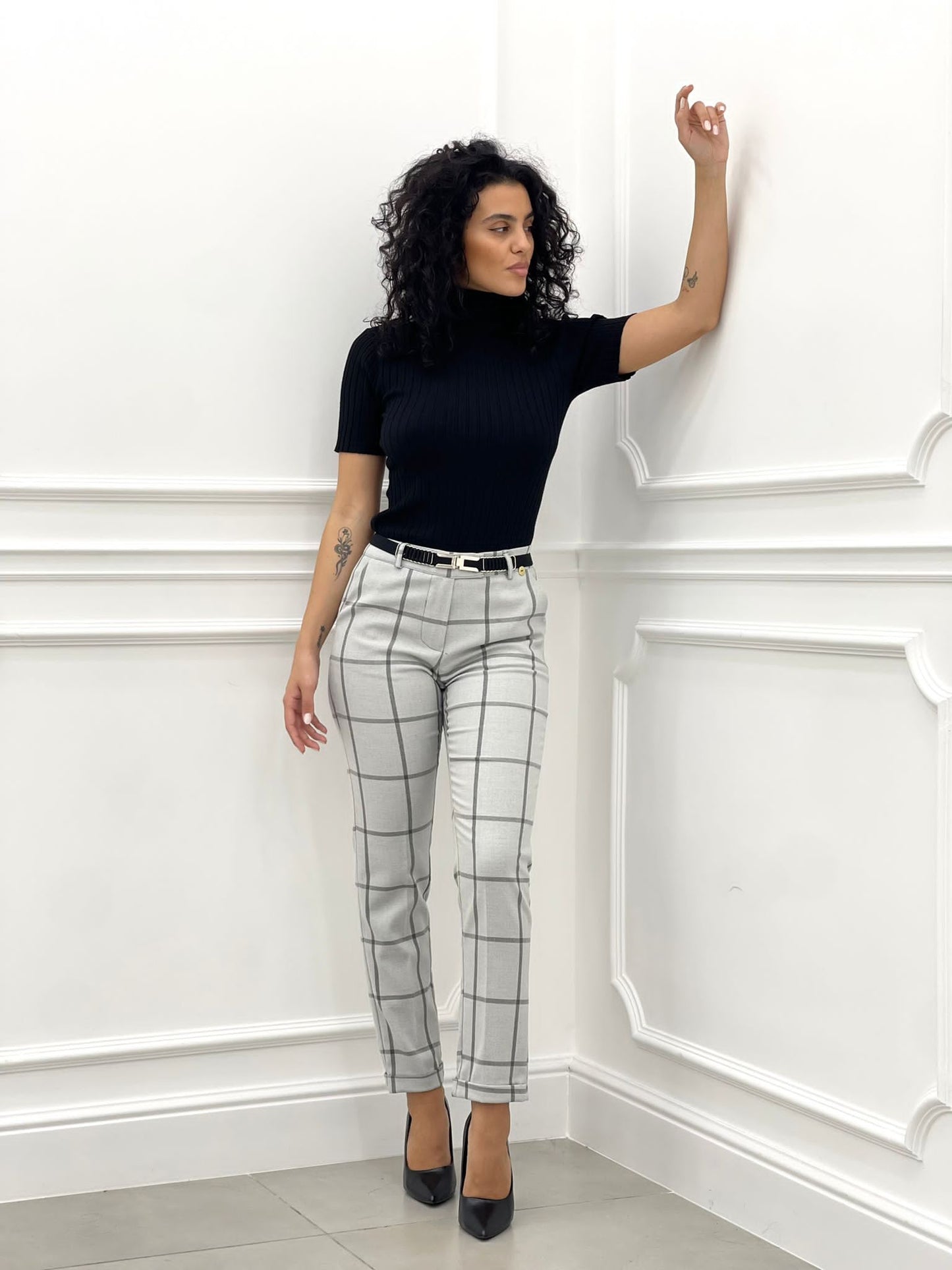 PANTALONE QUADRI TASCHE AMERICA TOP QUALITY
