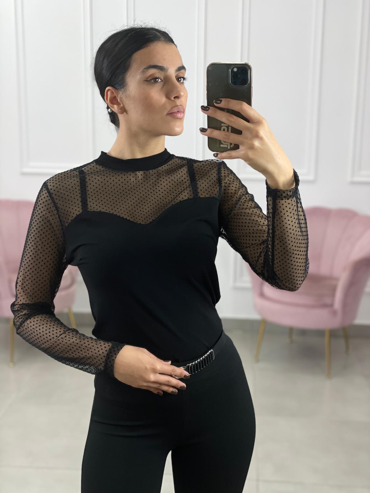 MAGLIA CON VELO POIS