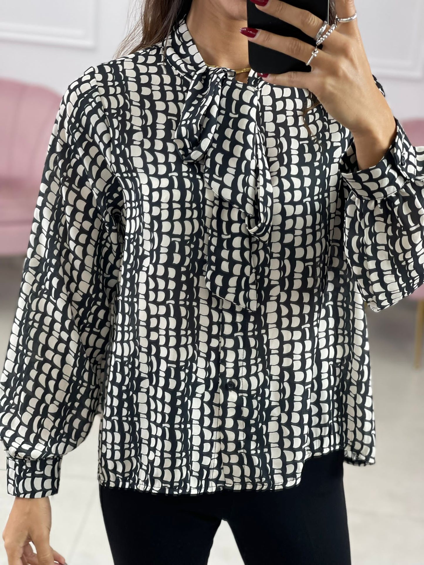 CAMICIA FANTASIA CON FIOCCO