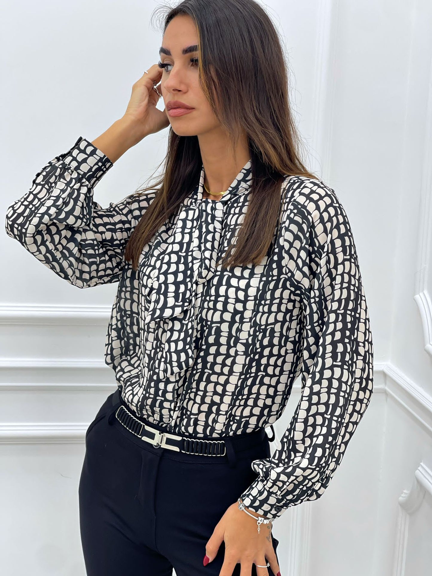 CAMICIA FANTASIA CON FIOCCO