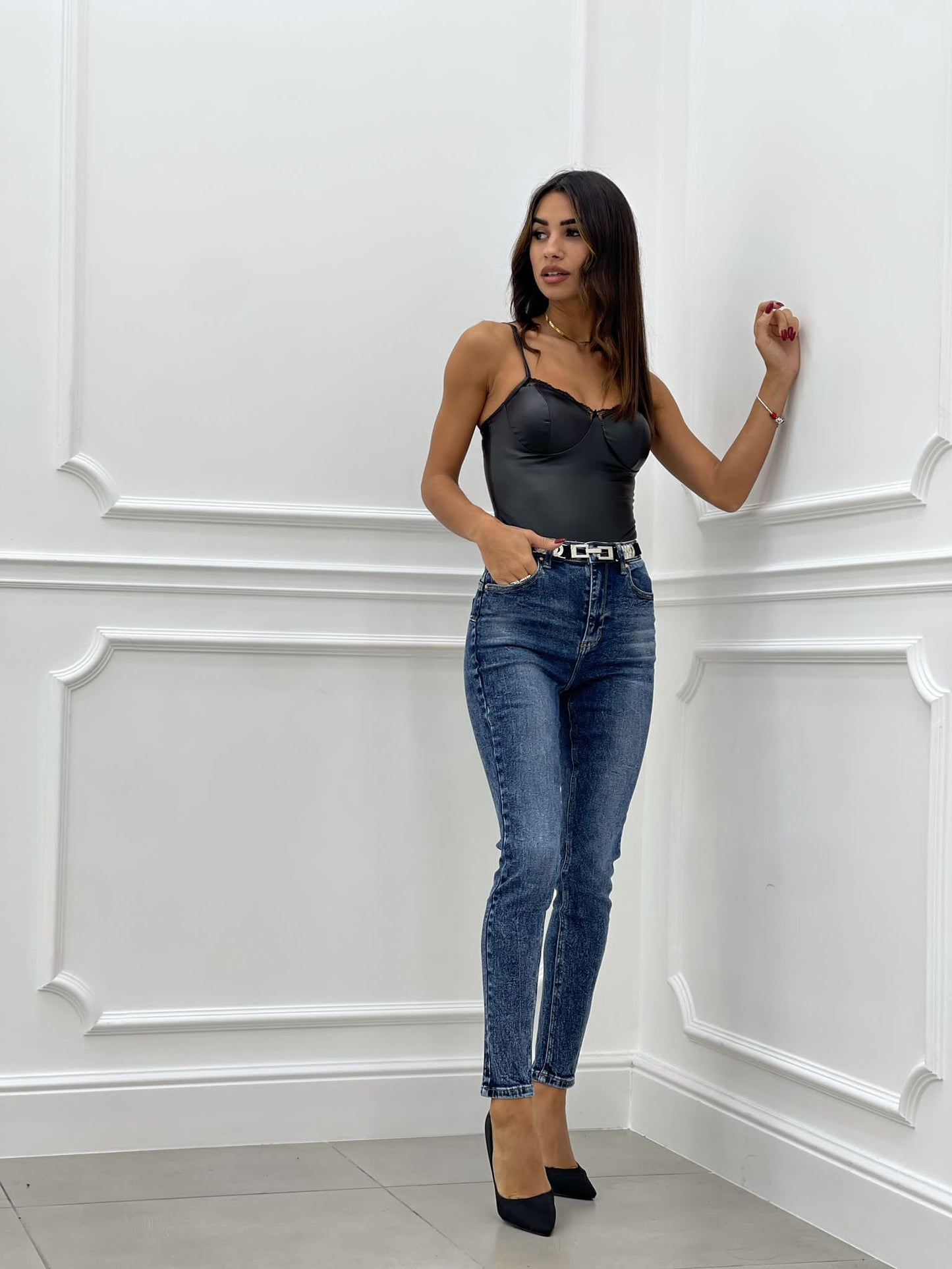 JEANS SKINNY 5 TASCHE