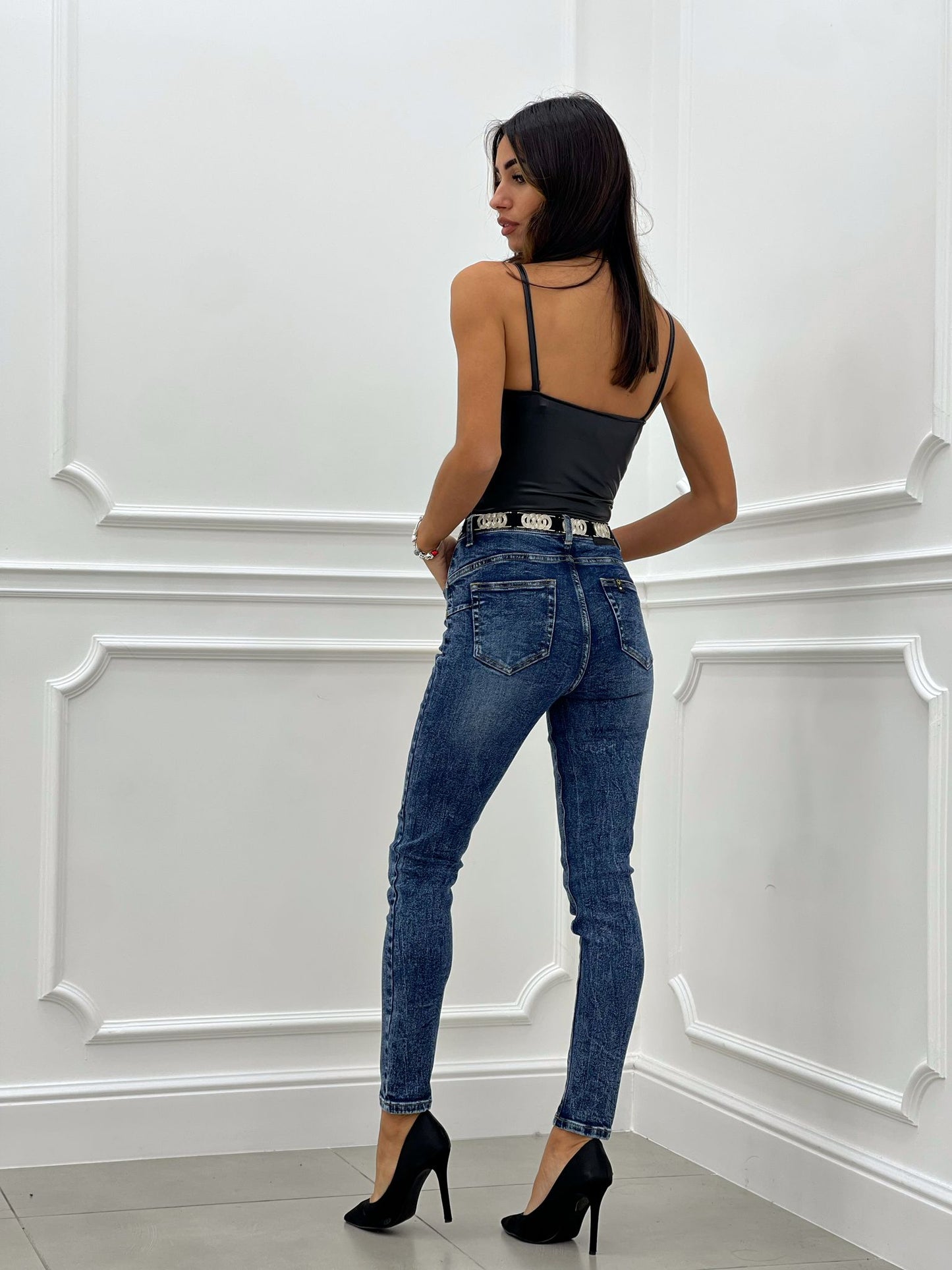 JEANS SKINNY 5 TASCHE