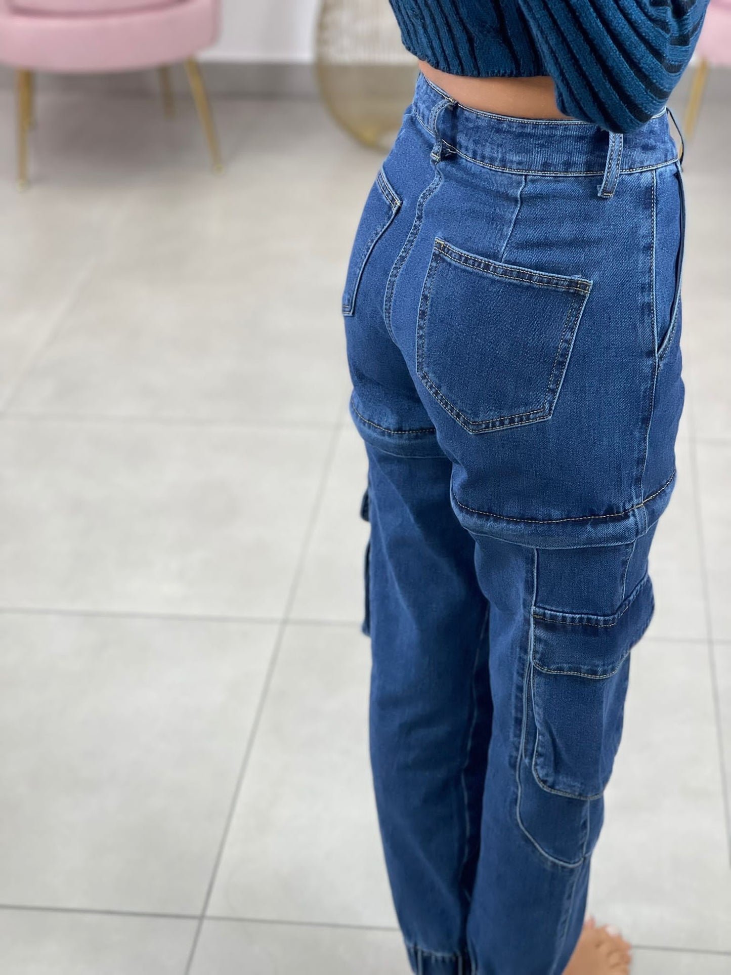 JEANS CARGO DOUBLE VERSION