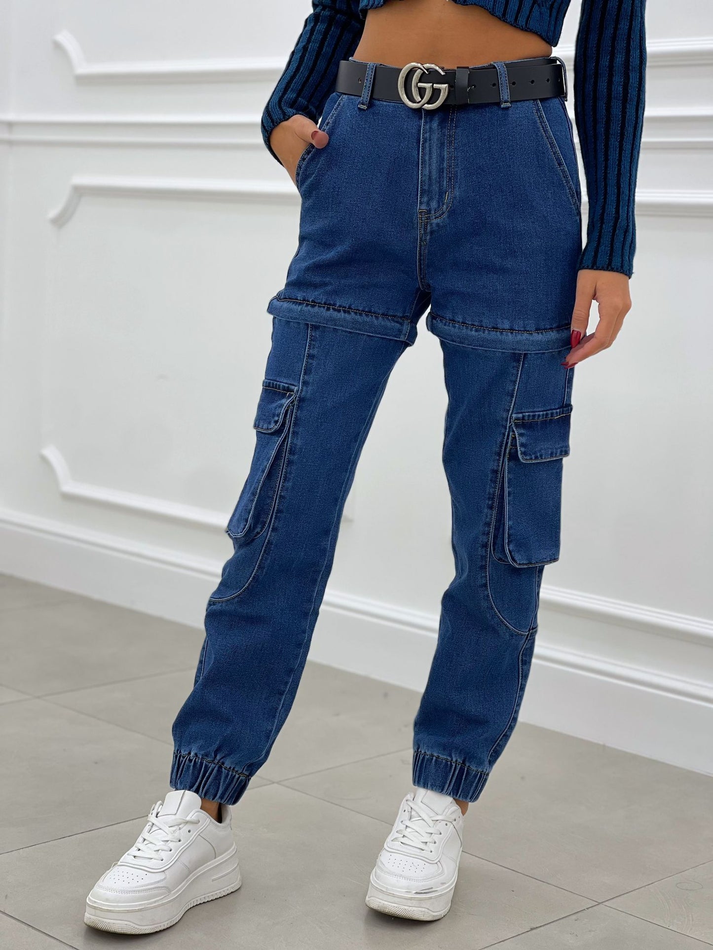 JEANS CARGO DOUBLE VERSION