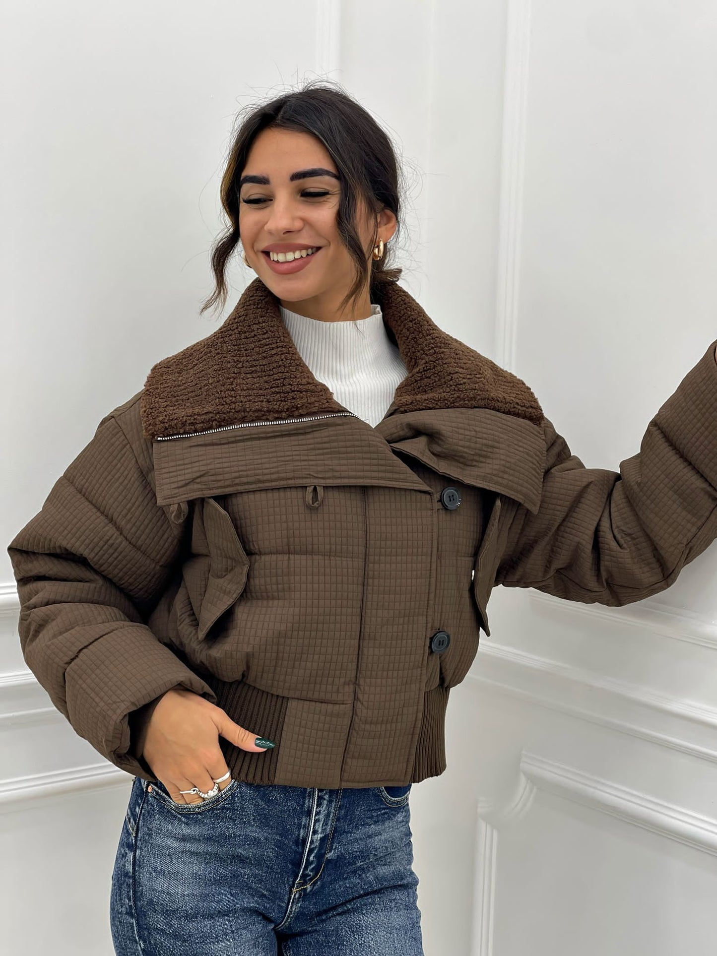 PIUMINO COLLO LANA