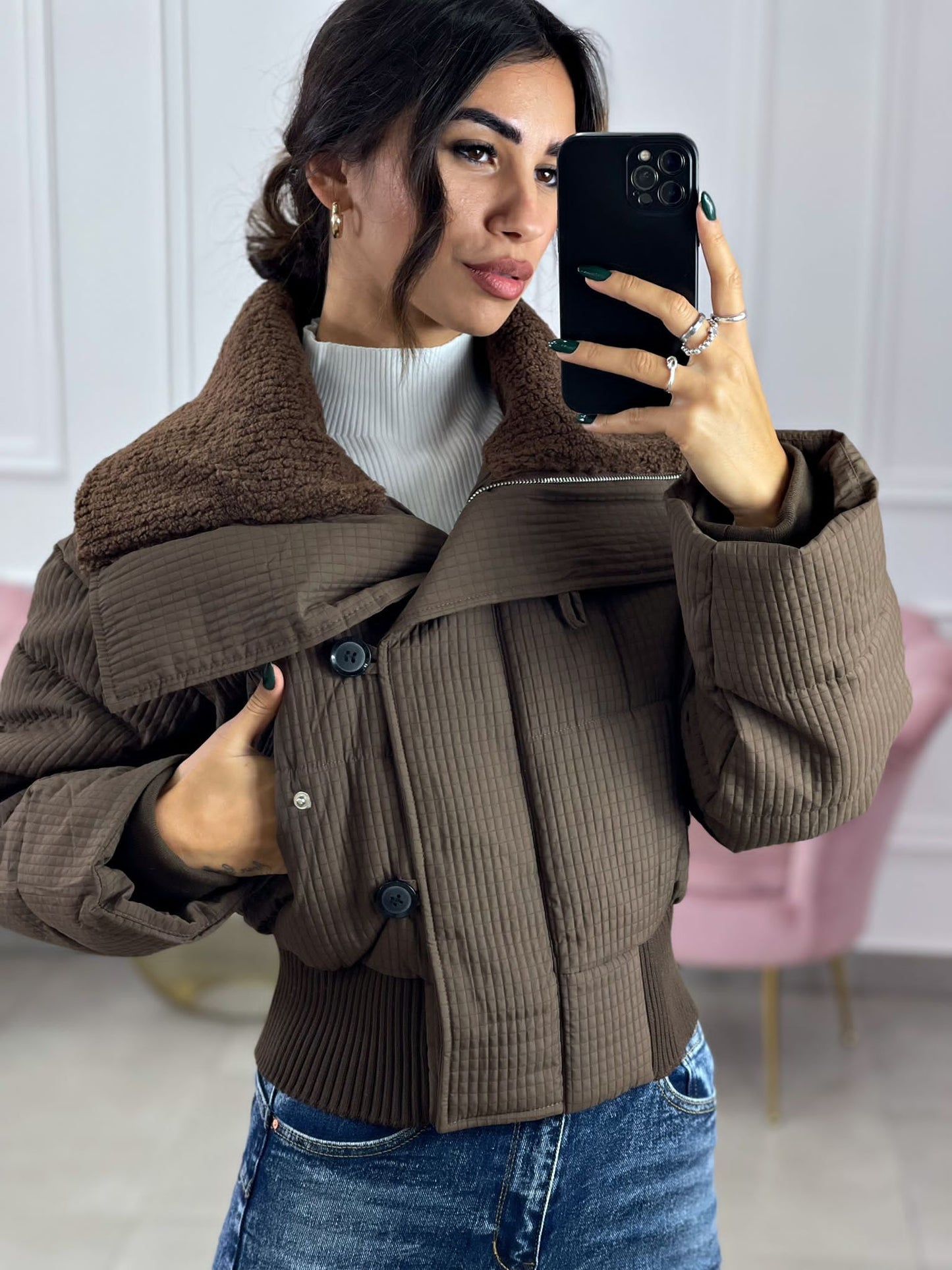 PIUMINO COLLO LANA