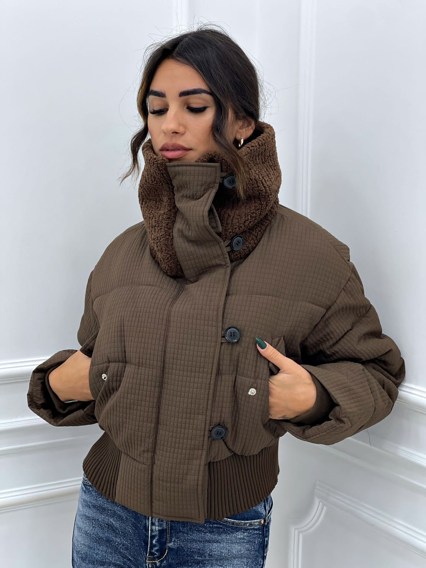 PIUMINO COLLO LANA