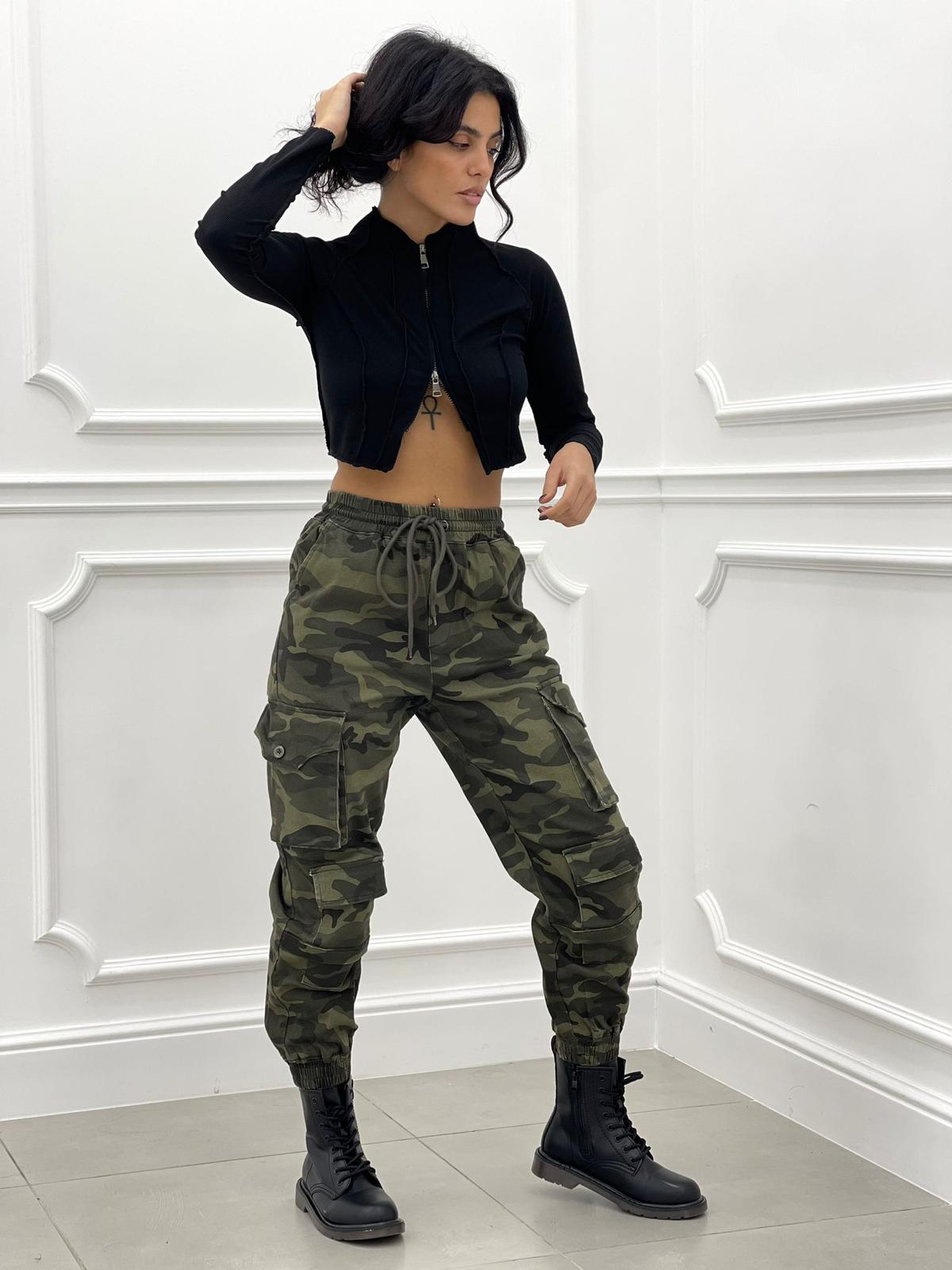 PANTACARGO CAMOUFLAGE