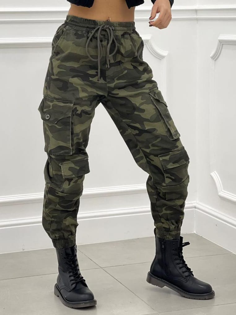 PANTACARGO CAMOUFLAGE