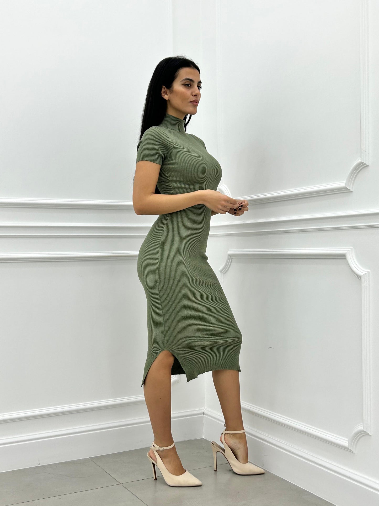 VESTITO COSTINA MEZZO COLLO