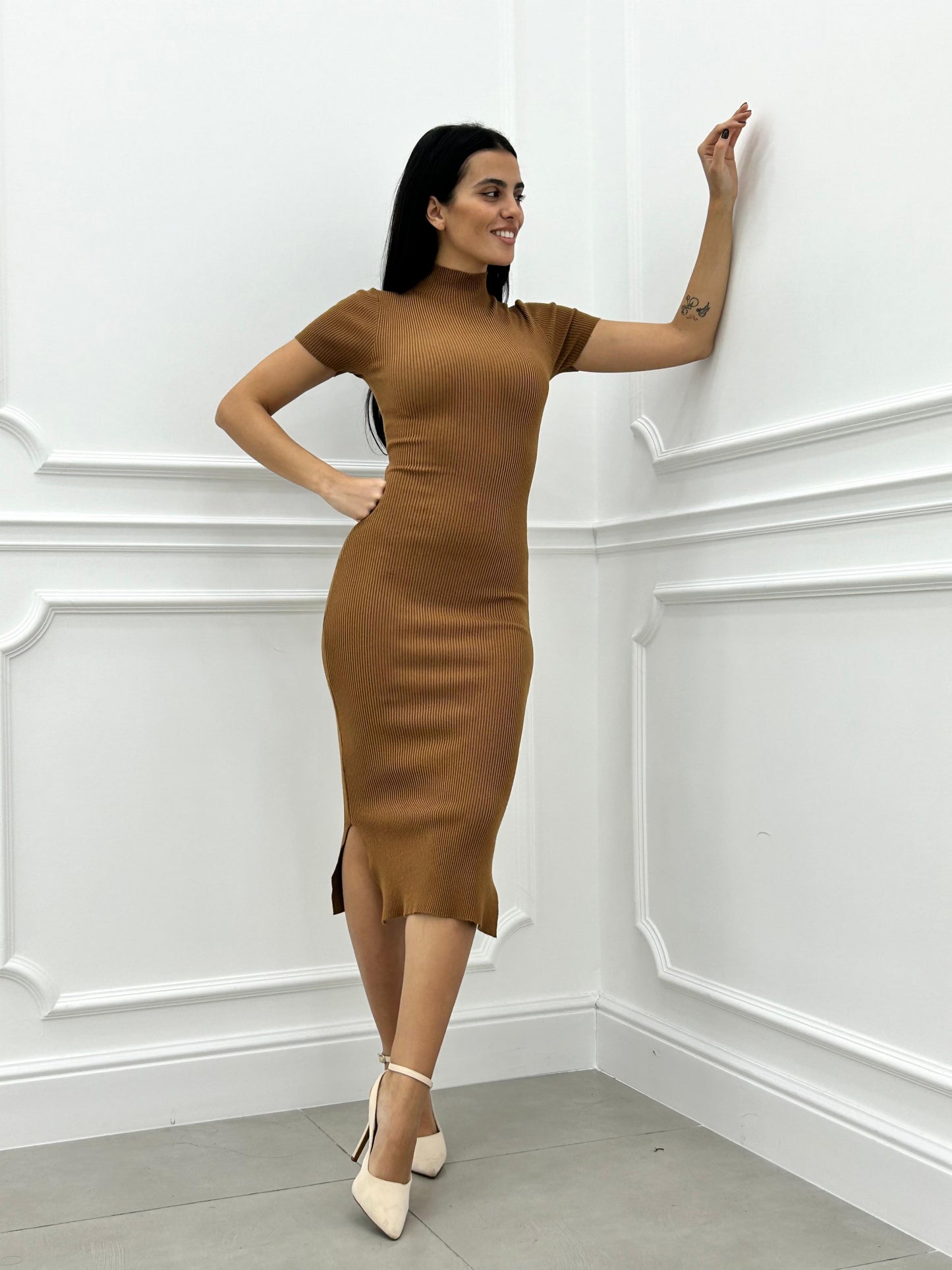 VESTITO COSTINA MEZZO COLLO