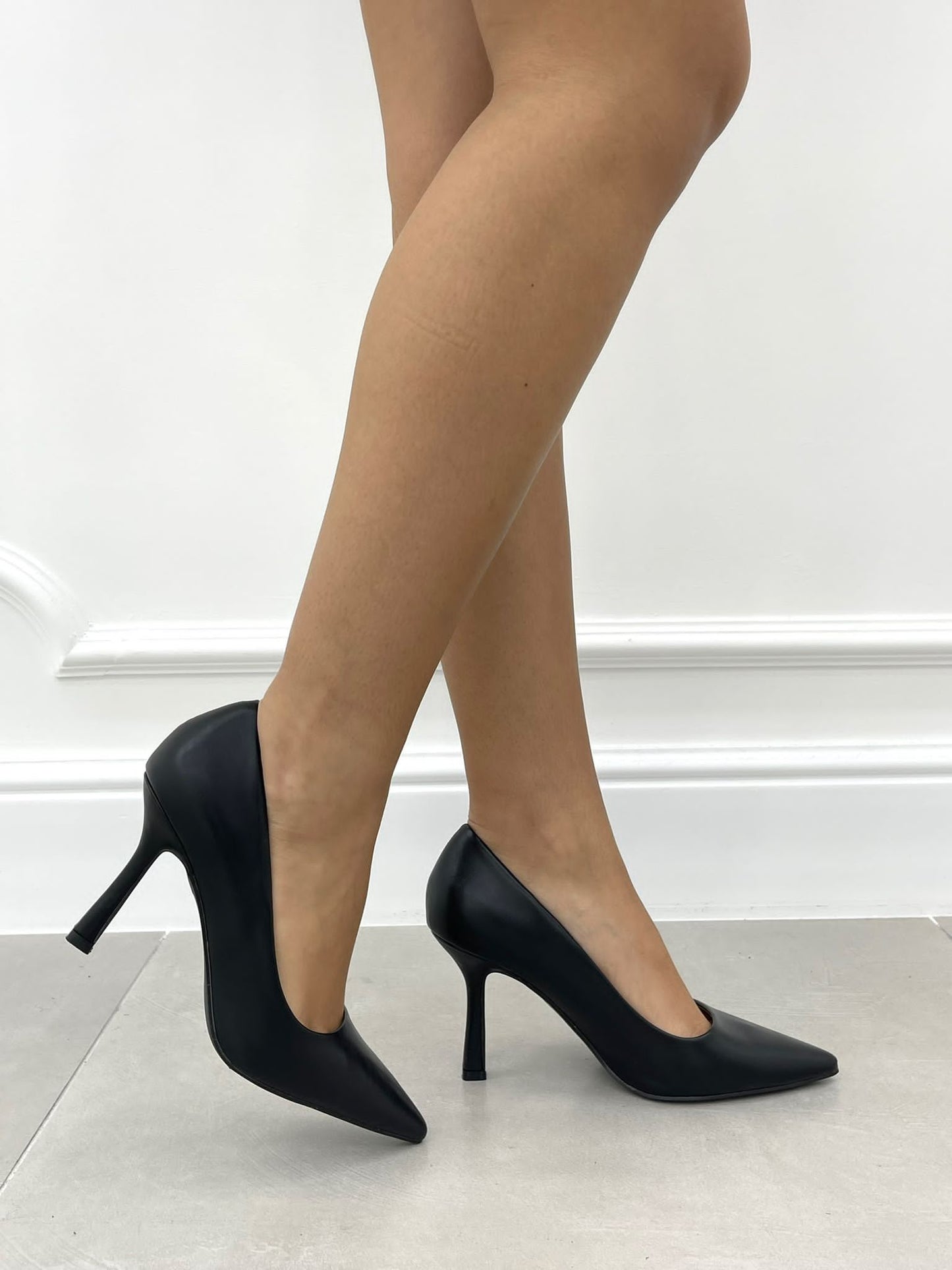 DECOLLETE ECOPELLE TACCO BASSO