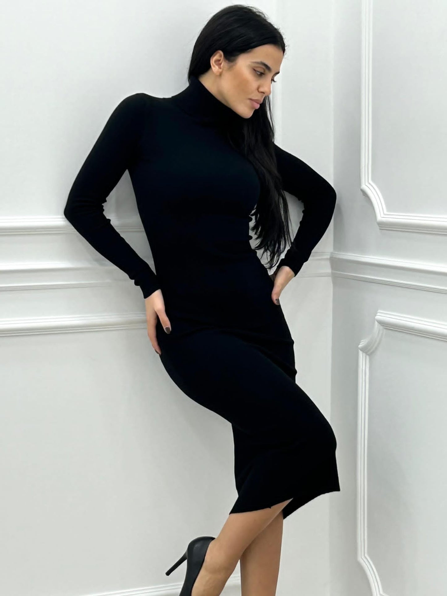 VESTITO COLLO ALTO