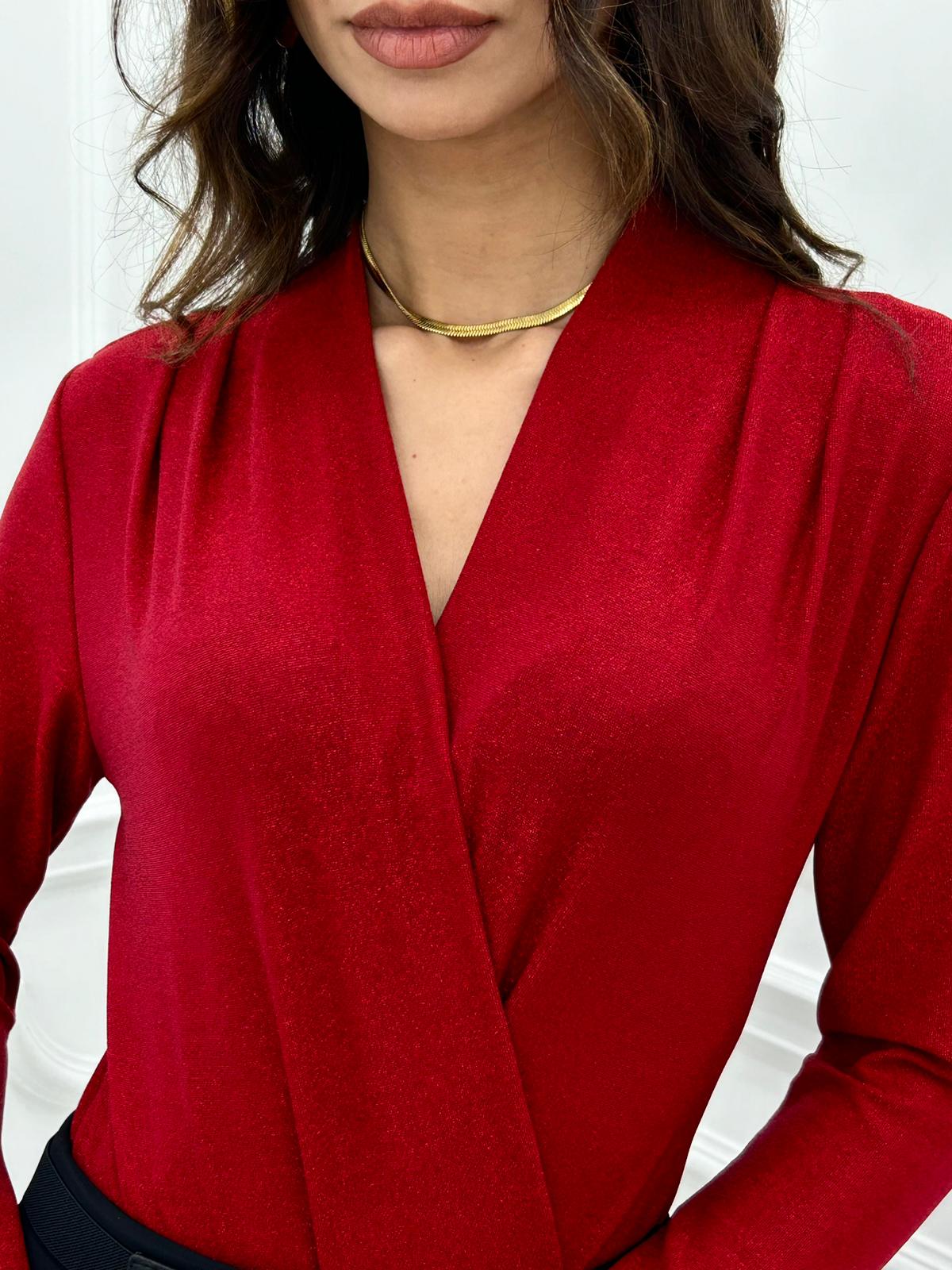 BODY LUREX INCROCIATO