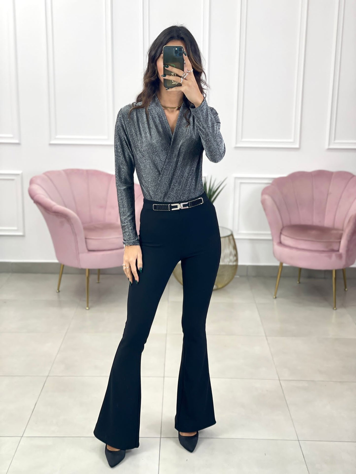 BODY LUREX INCROCIATO