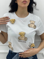 T-SHIRT TEDDY LOVE NEW COLLECTION