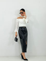 GONNA NOIR SLIT NEW P/E26