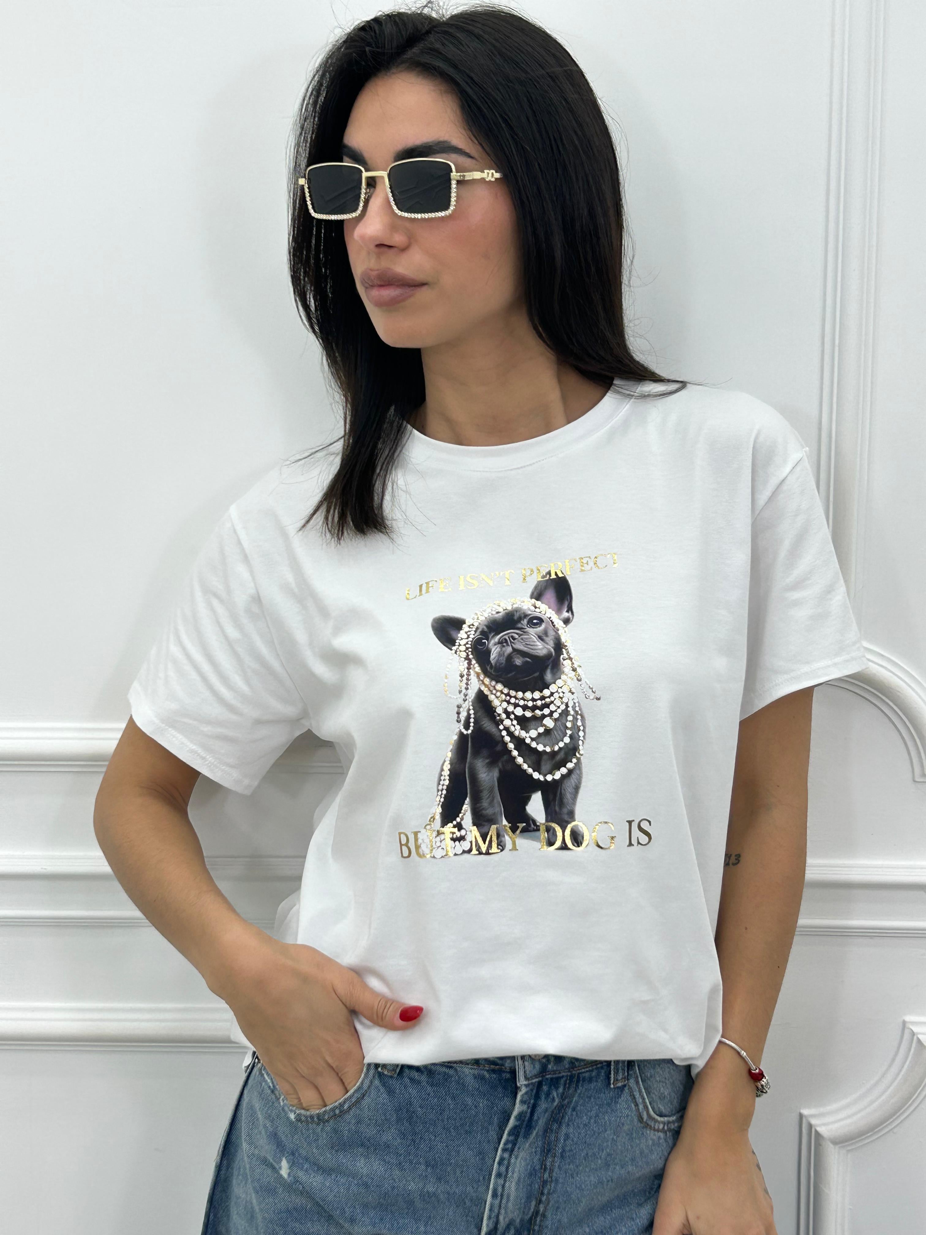 T-SHIRT DOG LIFE NEW PE/26