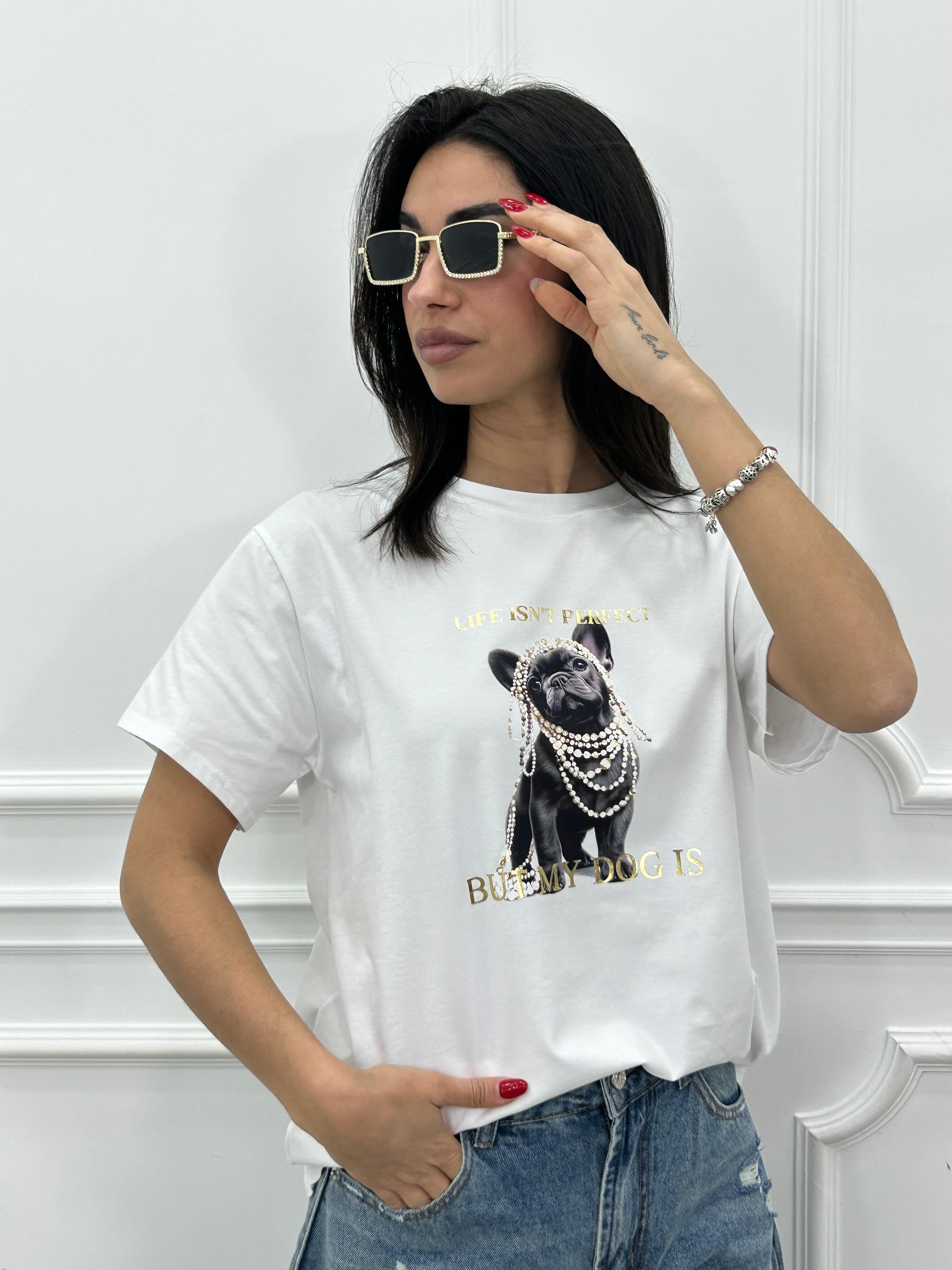 T-SHIRT DOG LIFE NEW PE/26