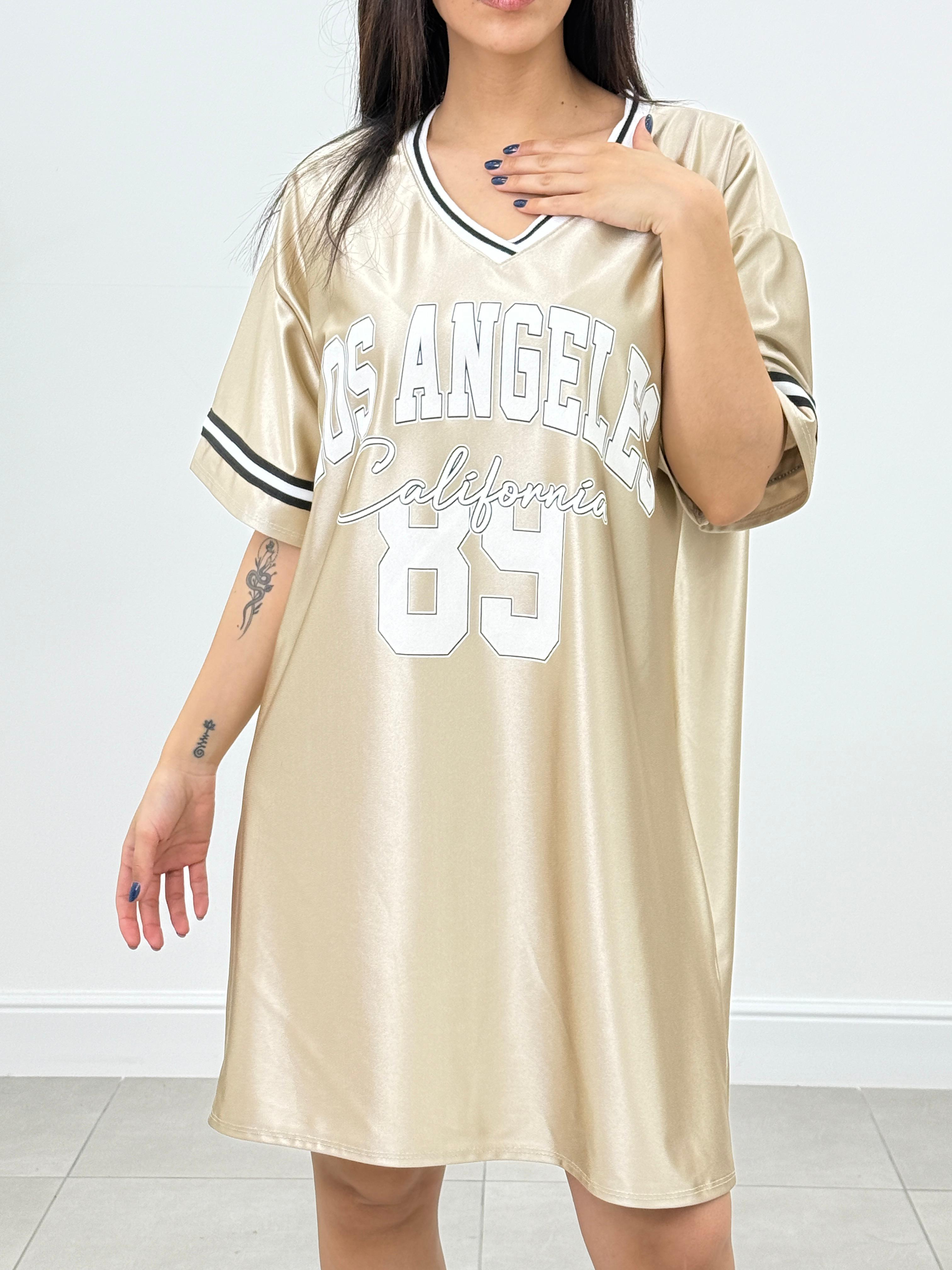 VESTITO RASO "LOS ANGELES" NEW SS25