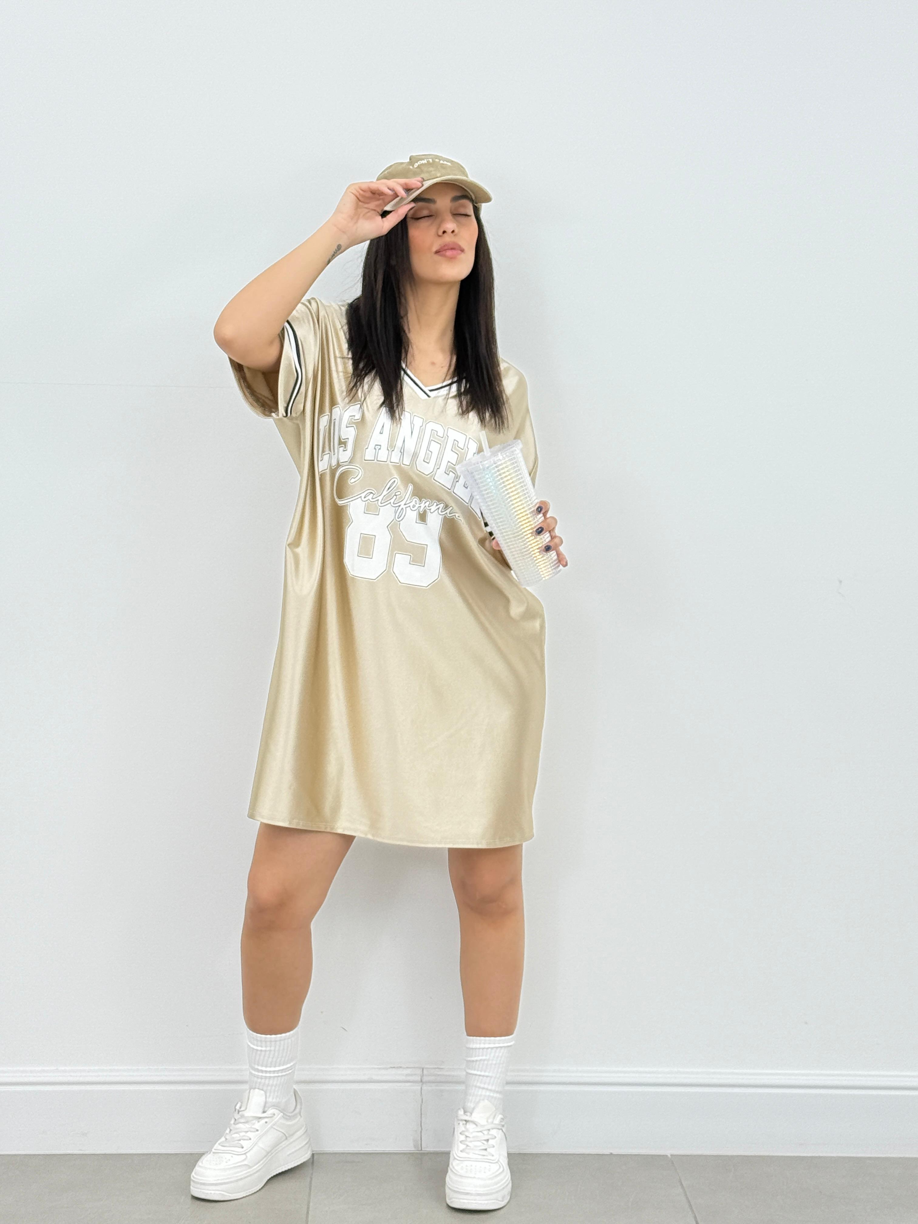 VESTITO RASO "LOS ANGELES" NEW SS25