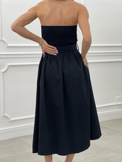 DRESS FASCIA CON CINTURA E TASCHE  NEW SS25