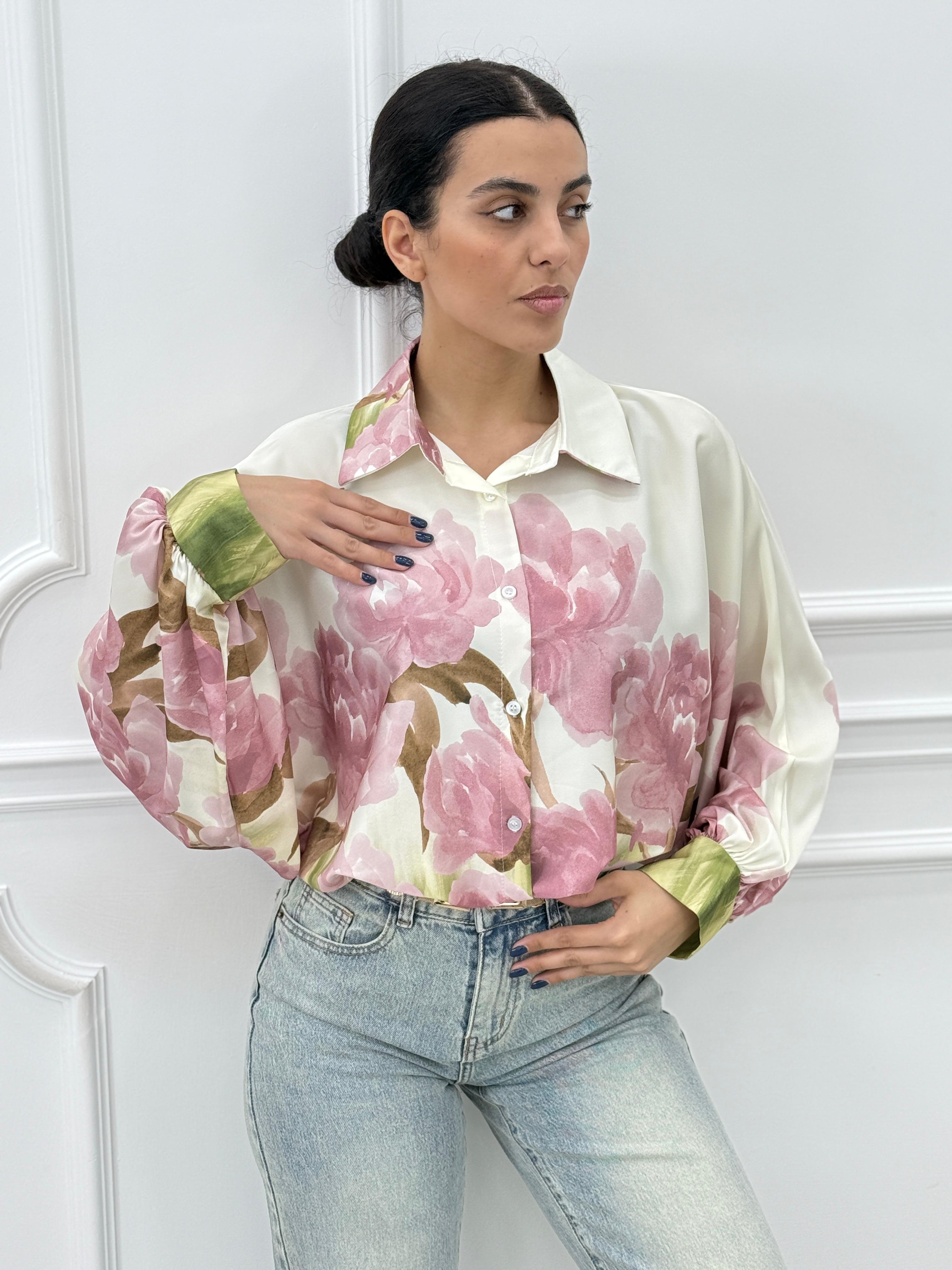 CAMICIA RASO FANTASIA NEW SS25
