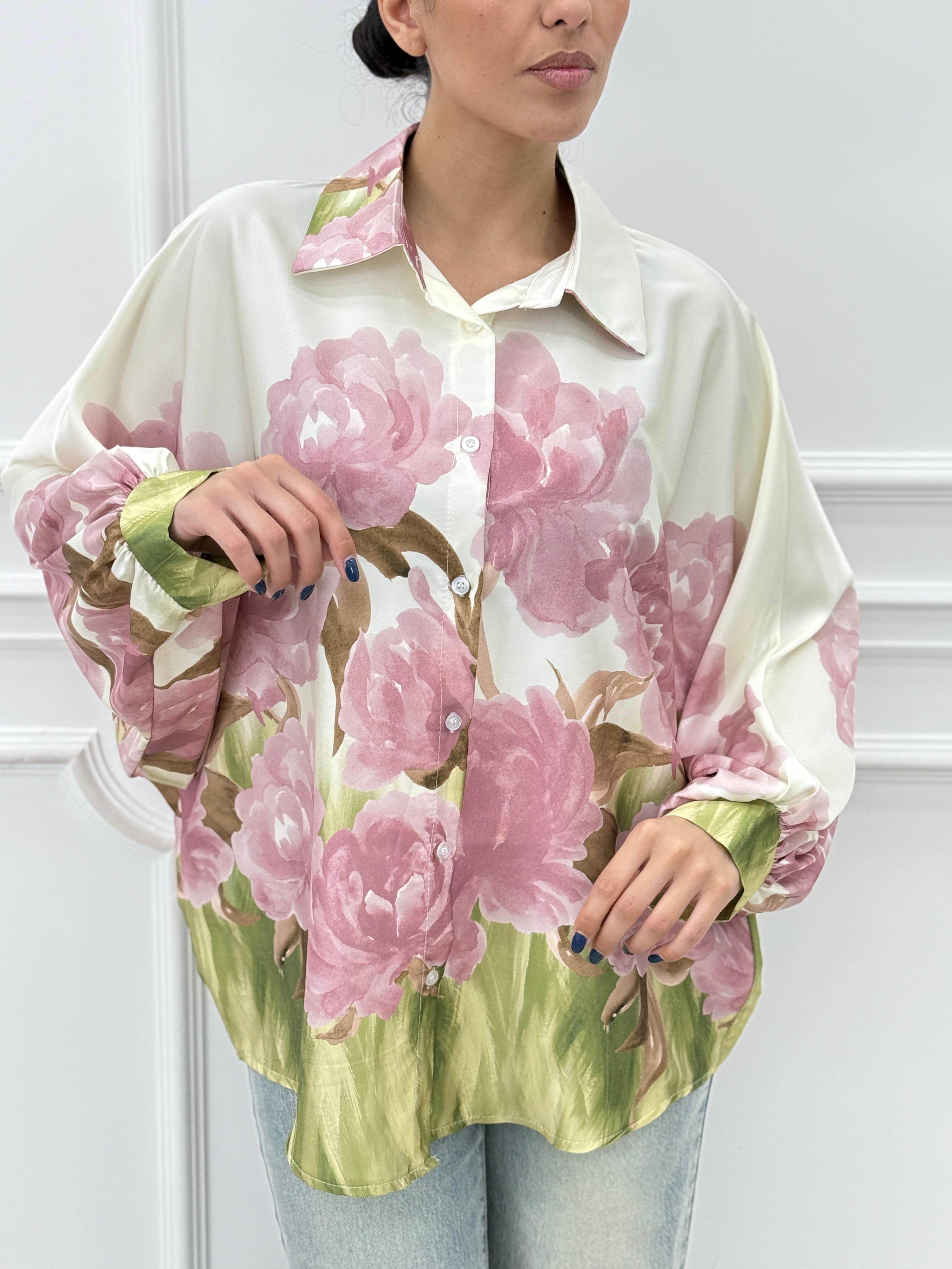CAMICIA RASO FANTASIA NEW SS25