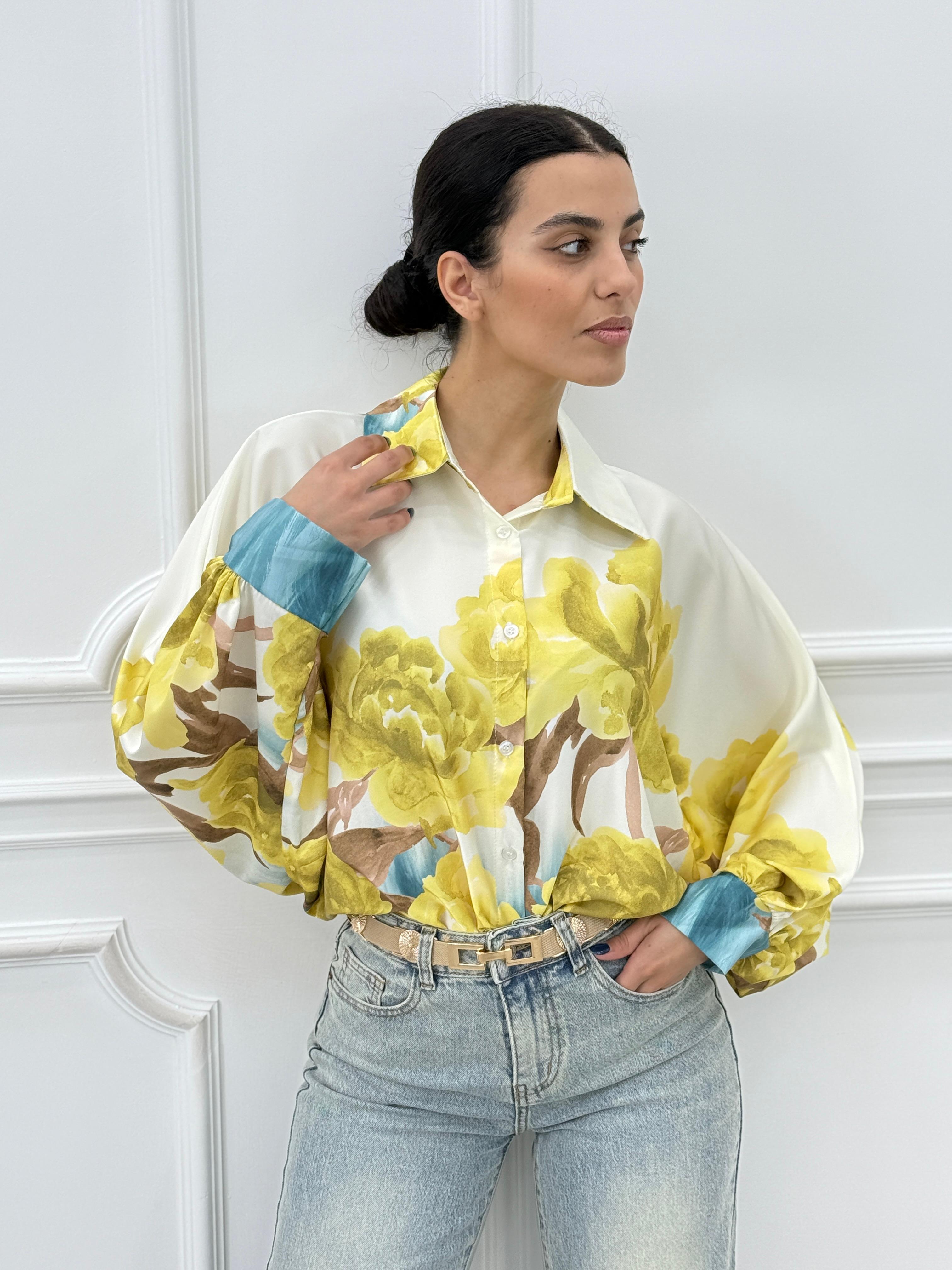 CAMICIA RASO FANTASIA NEW SS25