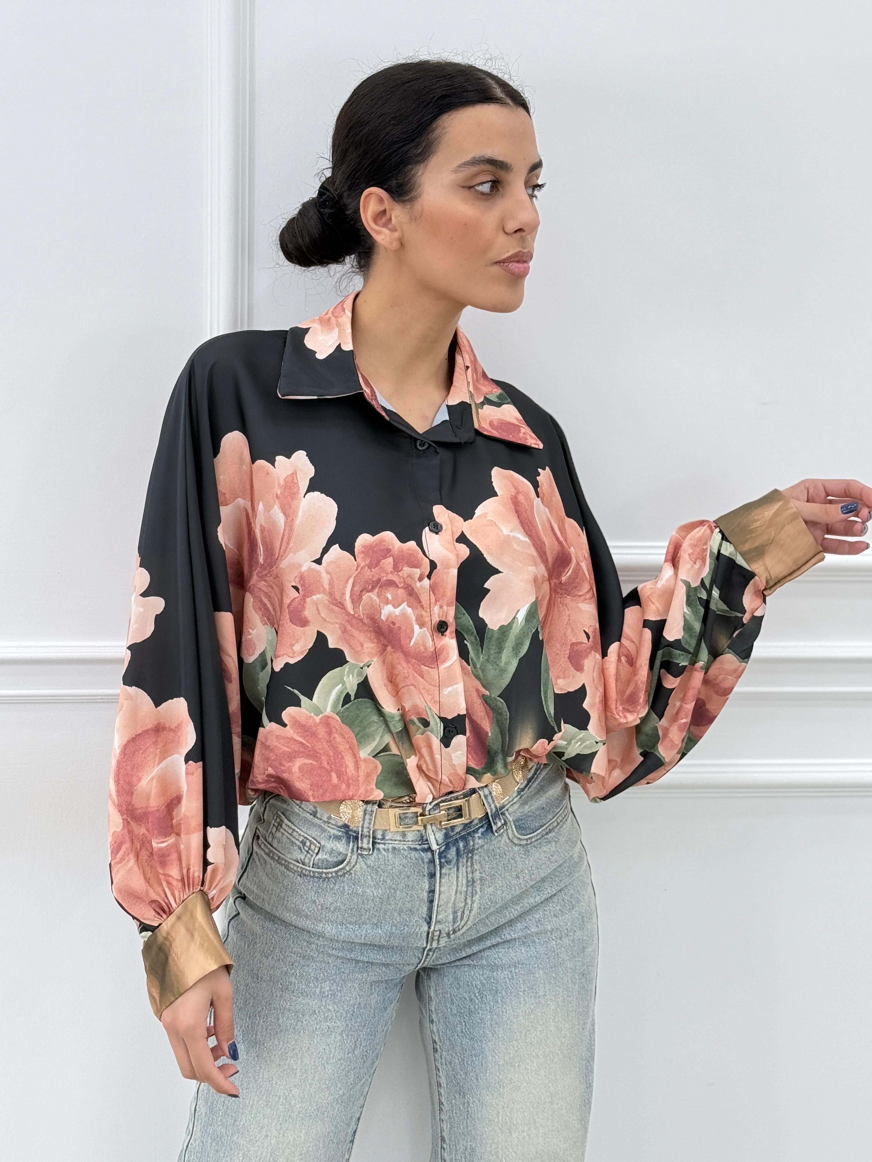 CAMICIA RASO FANTASIA NEW SS25