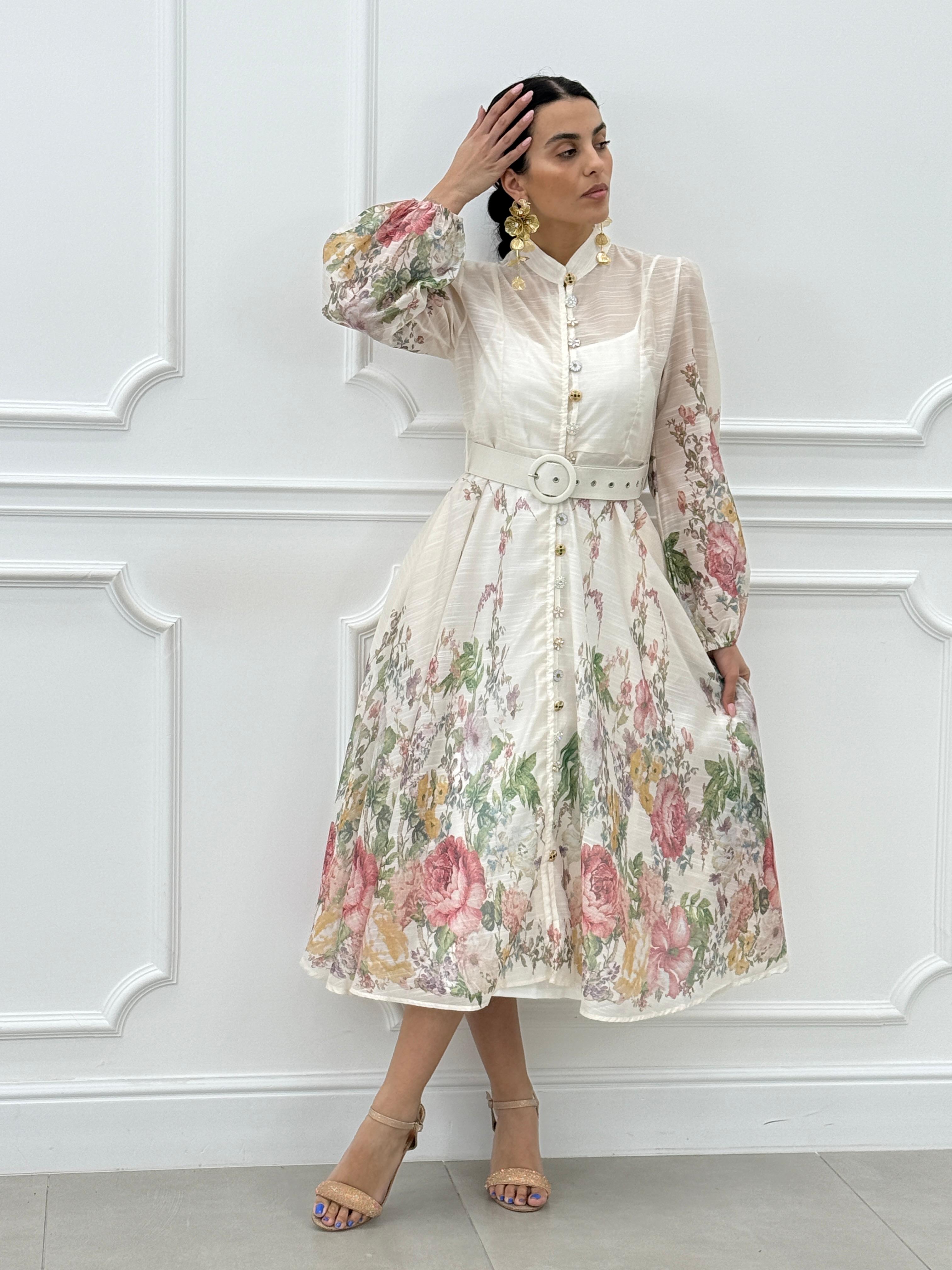 ABITO FANTASIA CON BOTTONI GIOIELLO NEW SS25