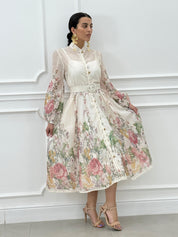 ABITO FANTASIA CON BOTTONI GIOIELLO NEW SS25